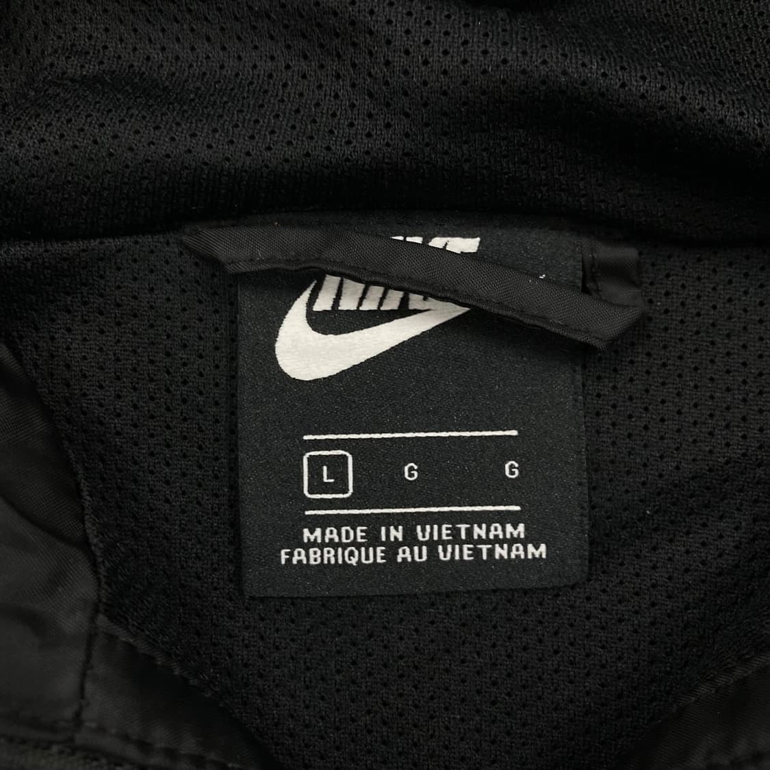 나이키 퓨추라 스몰 로고 블랙 바람막이 상품이미지3