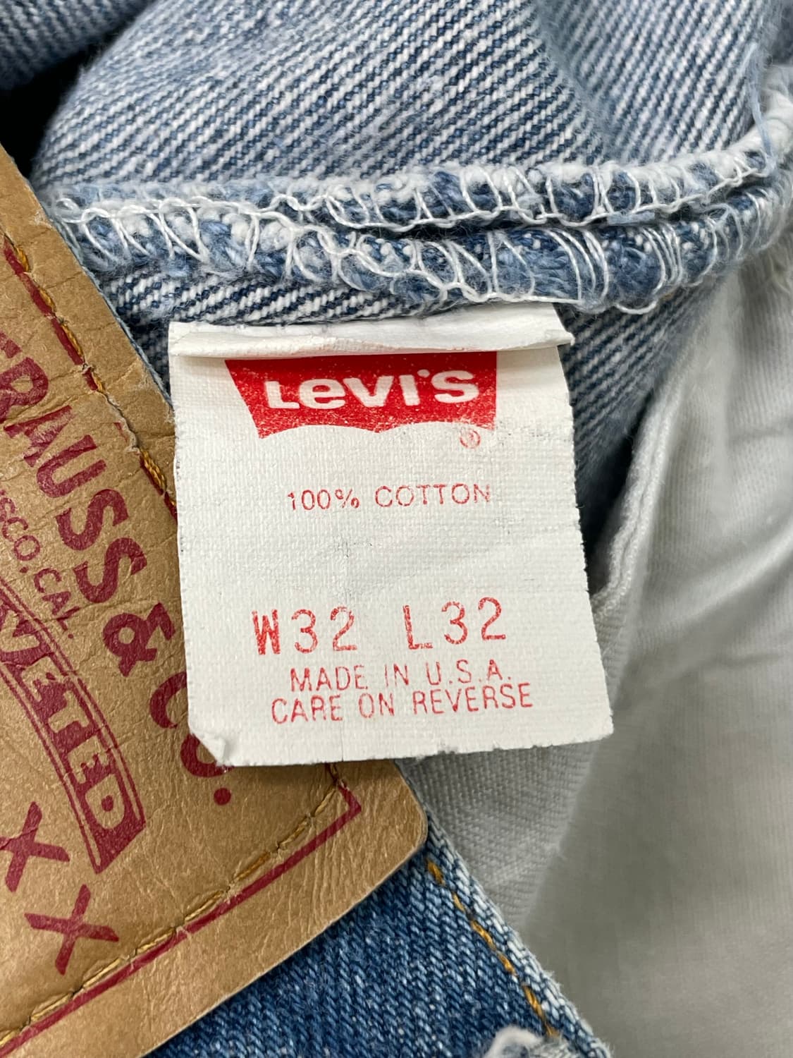 90s USA 빈티지 리바이스 501xx [W32W32] 상품이미지8