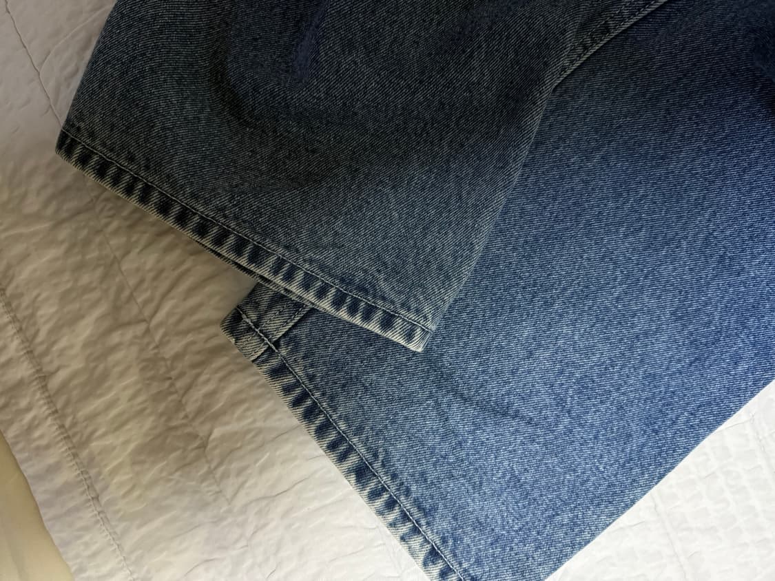 [31] Y/project 에버그린 비대칭 데님 아이스블루 상품이미지7