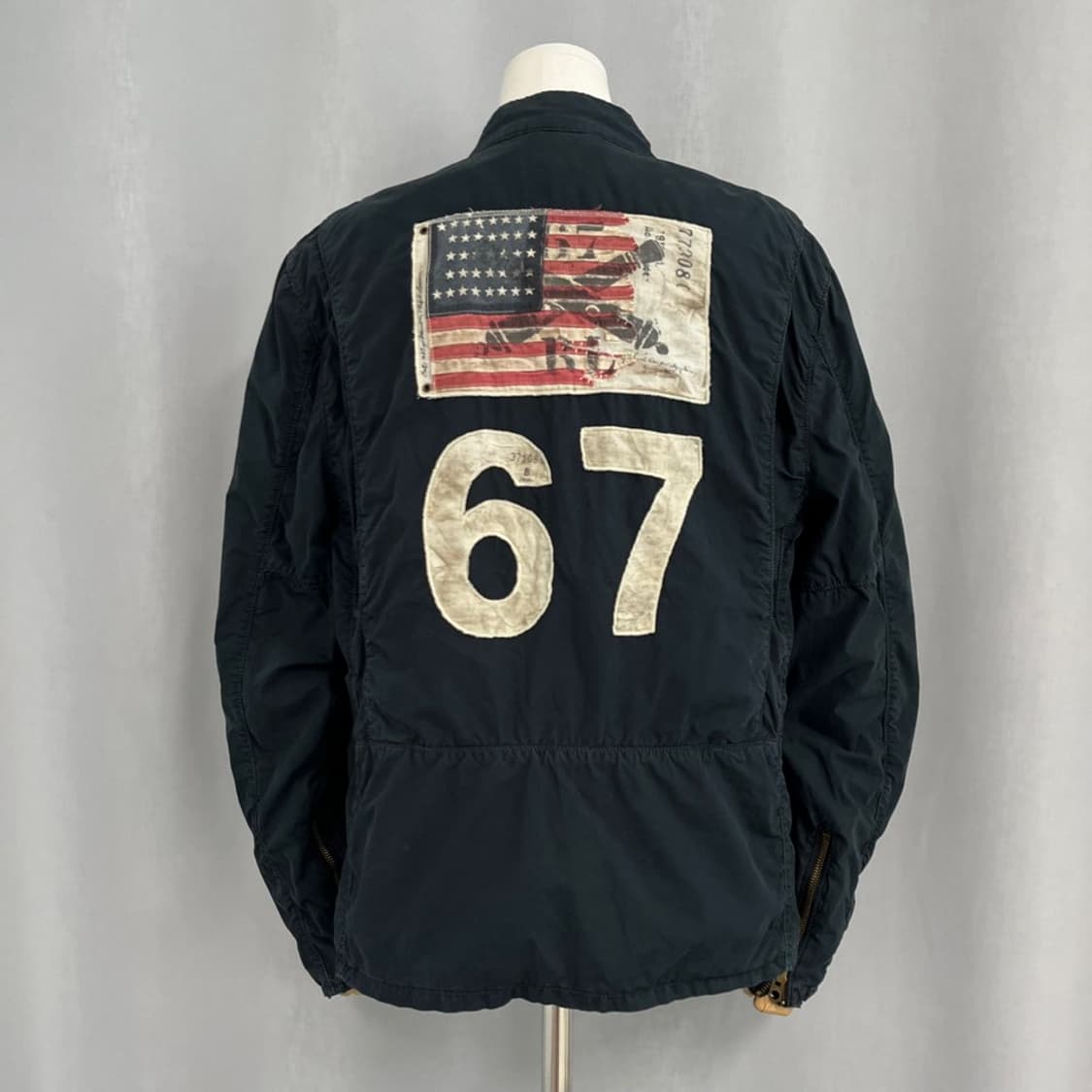 폴로 진스 컴퍼니 성조기 블루종 자켓/#3597 상품이미지3