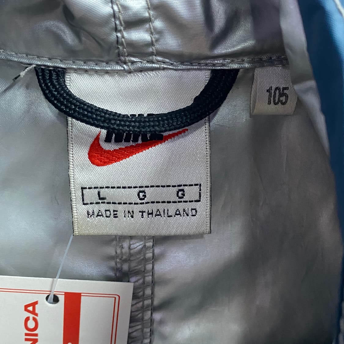 나이키00s 스카치 빅로고 네이비 아노락 B3224  상품이미지4