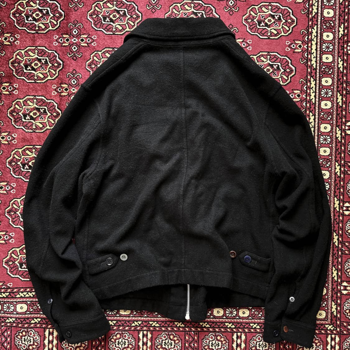 [3] 언더커버 울 축융 자켓 블랙 상품이미지2