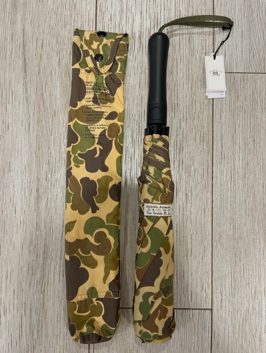 RRL FROGSKIN CAMO UMBRELLA AUTOMATIC 상품이미지2