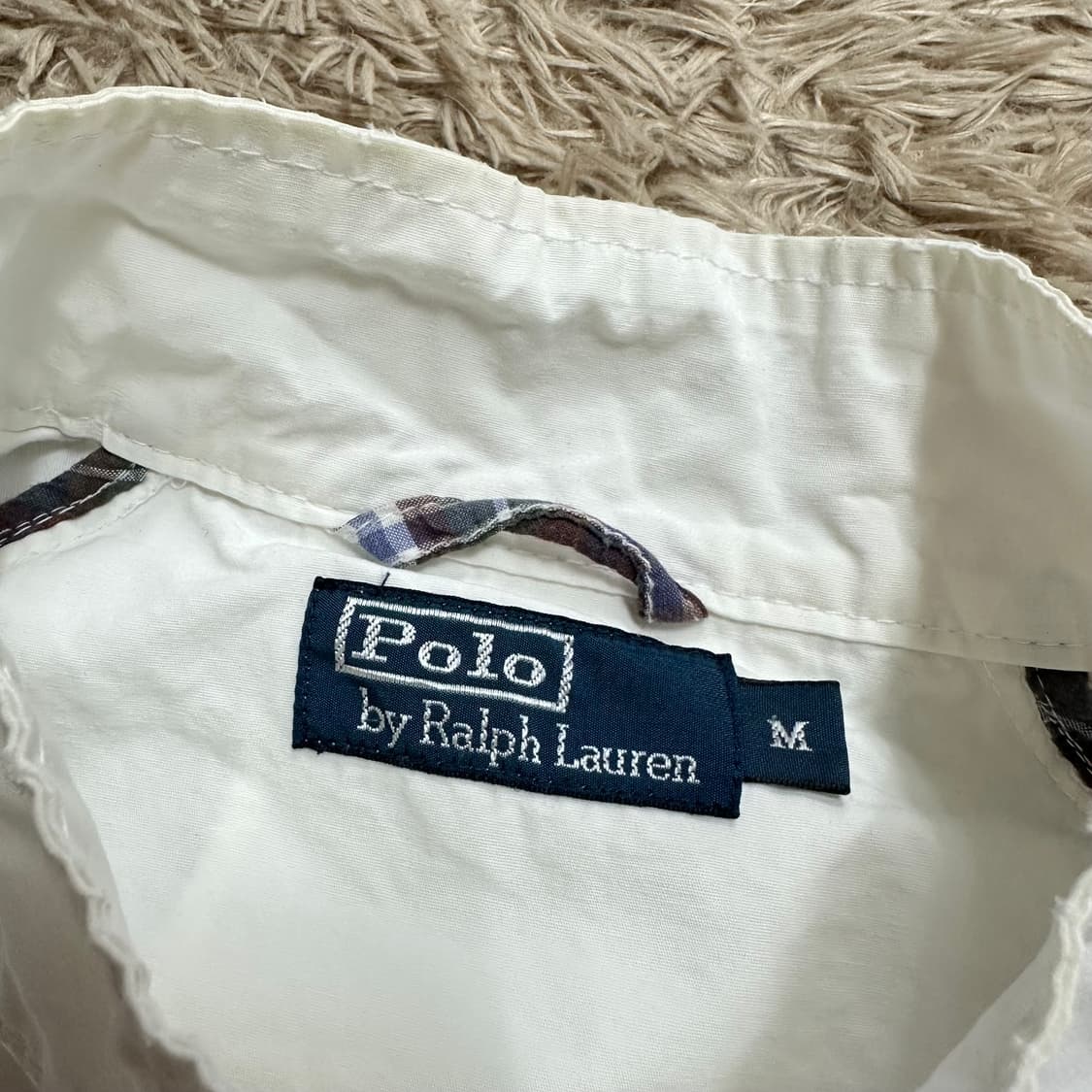 폴로 랄프로렌 화이트 블루종 바라쿠타 자켓 상품이미지7