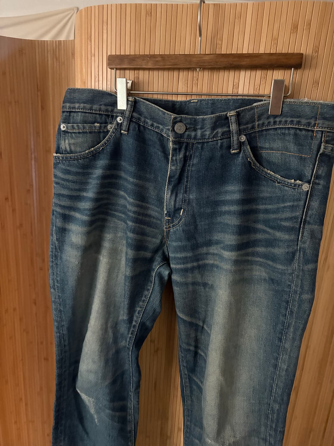 [W36 L30] 비즈빔 데님팬츠 셀비지 상품이미지2