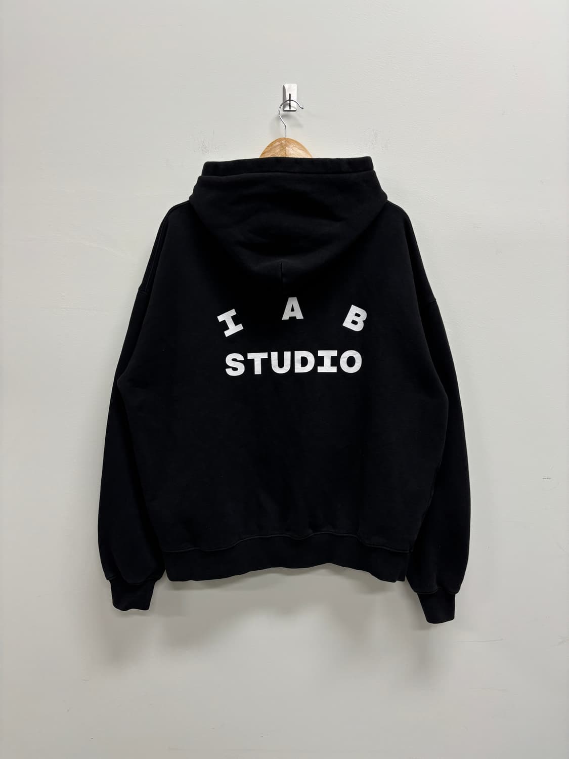 아이앱 스튜디오 후드티 블랙 XL [50903] 상품이미지1