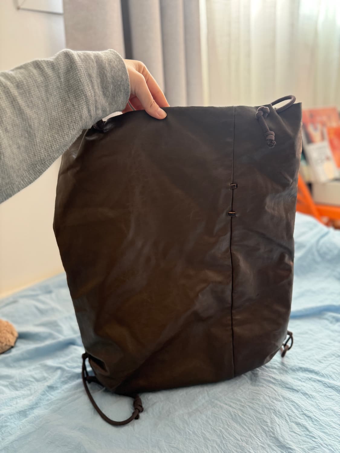 Brown 빈티지 가방 상품이미지3