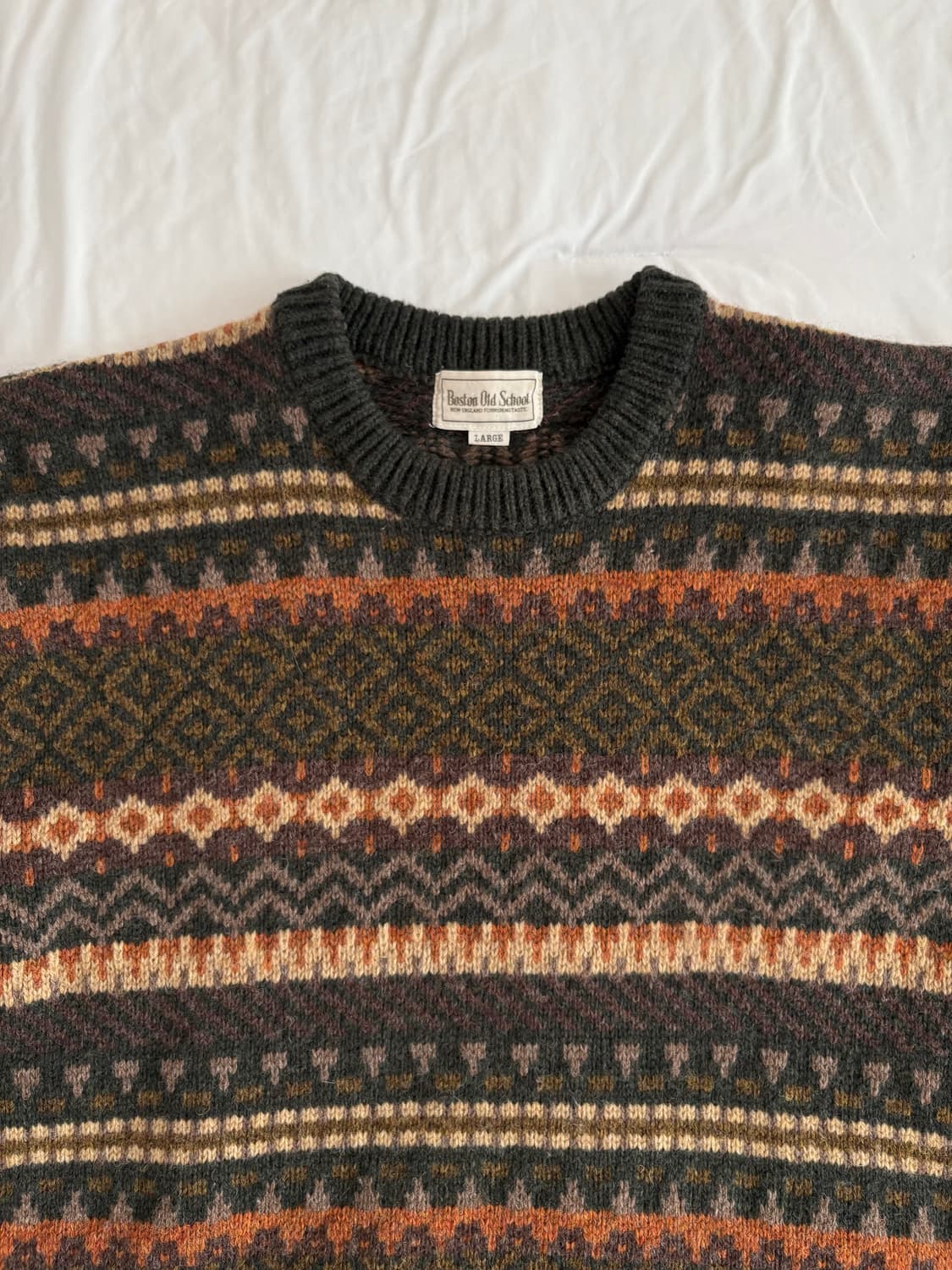 patterned sweater 패턴 니트 상품이미지4