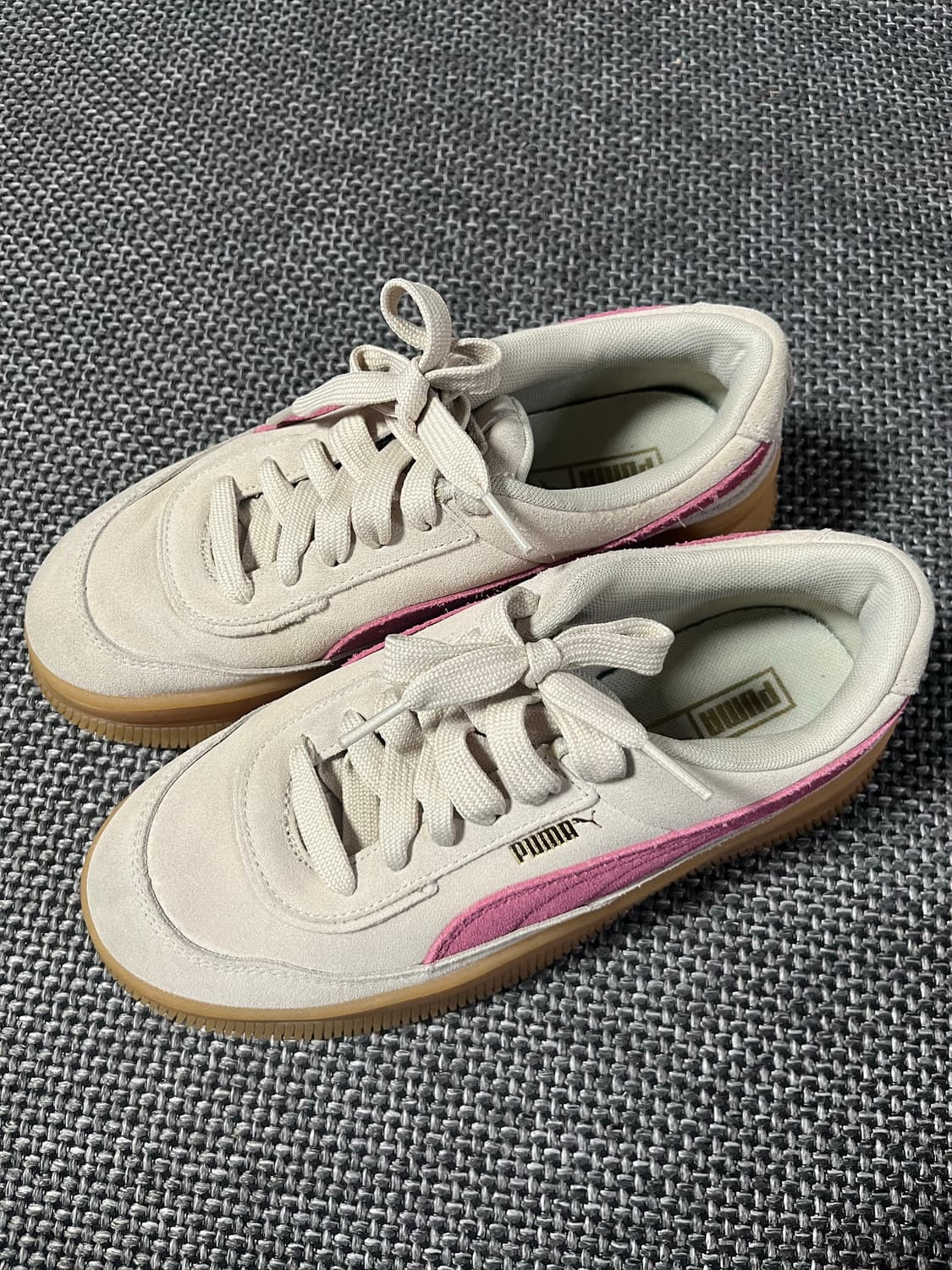 푸마 데바 스웨이드 플랫폼 스니커즈 245 상품이미지1