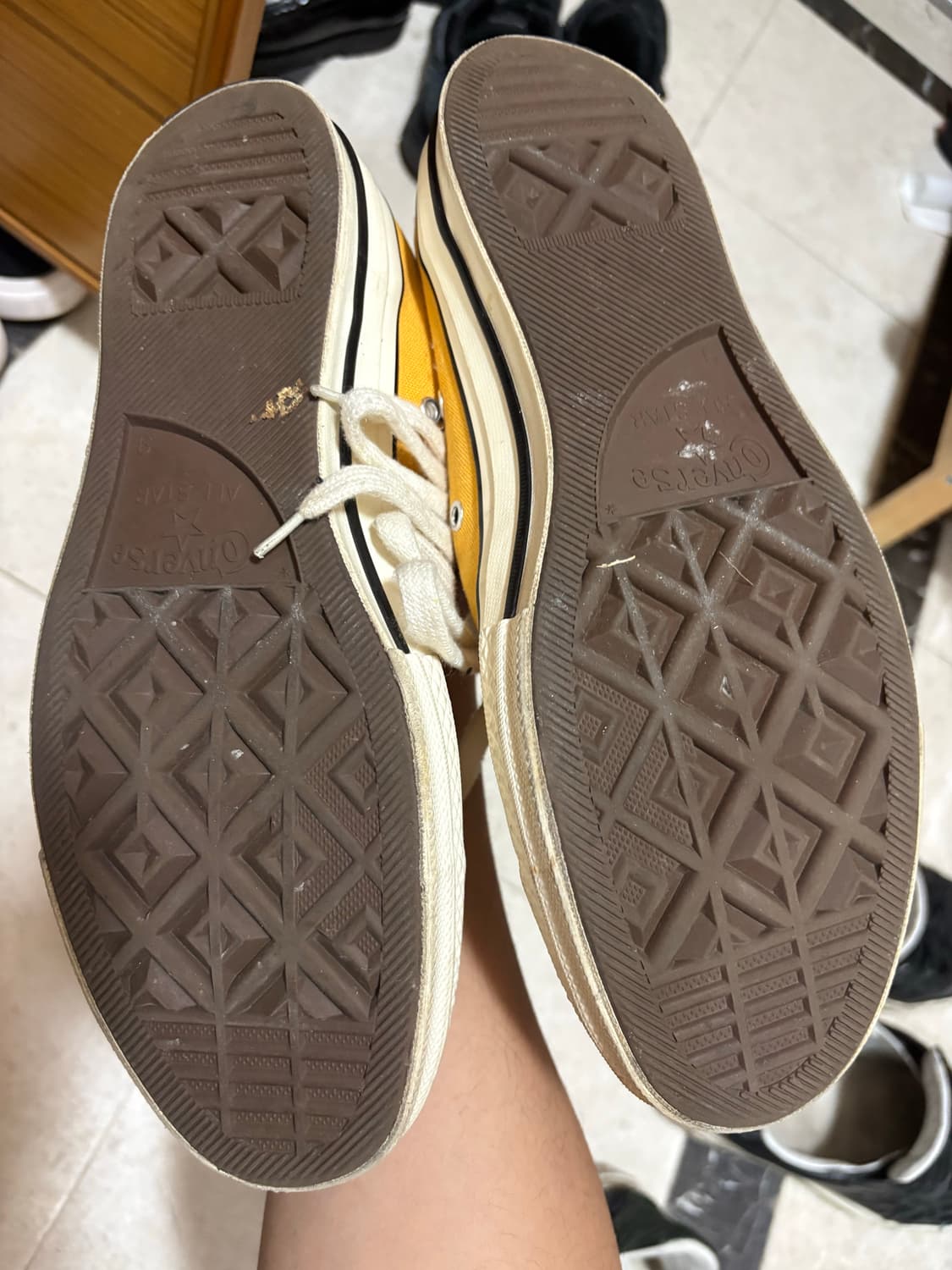 컨버스 척테일러 노랑 상품이미지2