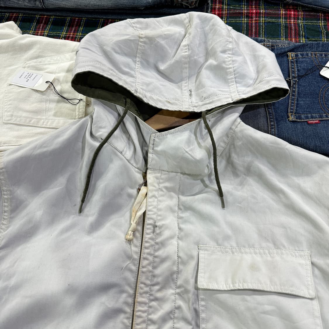 80s 대한민국 리버시블 구형 스키 야상 (L)   상품이미지3