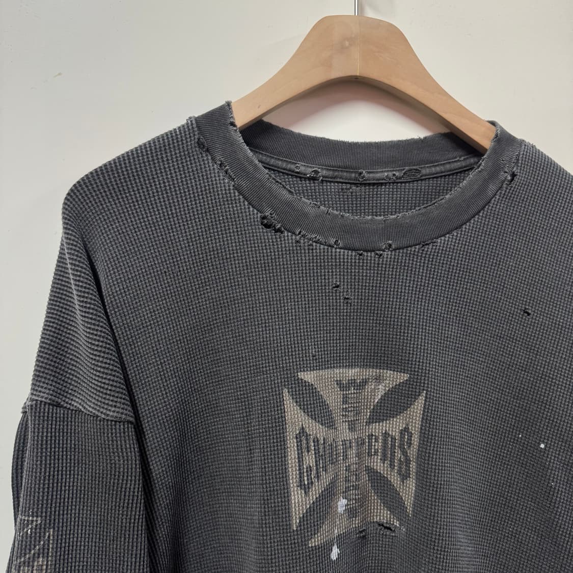 빈티지 웨스트 와플긴팔 상품이미지3