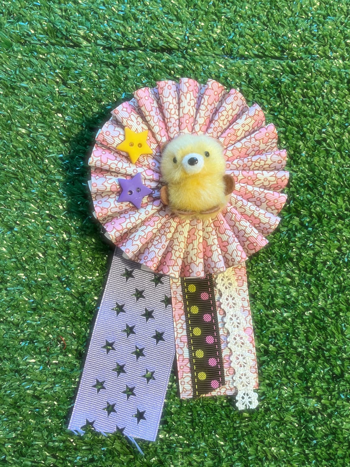 연핑크 스트라이프 후드티 + 로제트 세트 🍓 상품이미지3