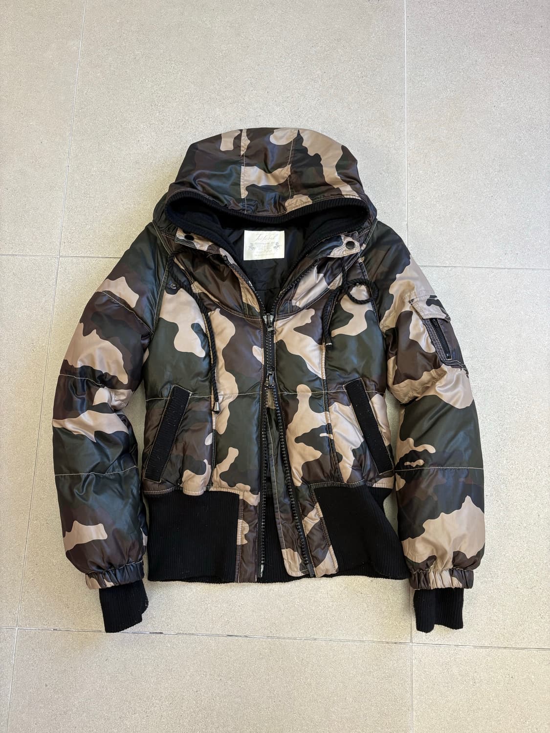 밀리터리 투웨이 패딩 상품이미지1