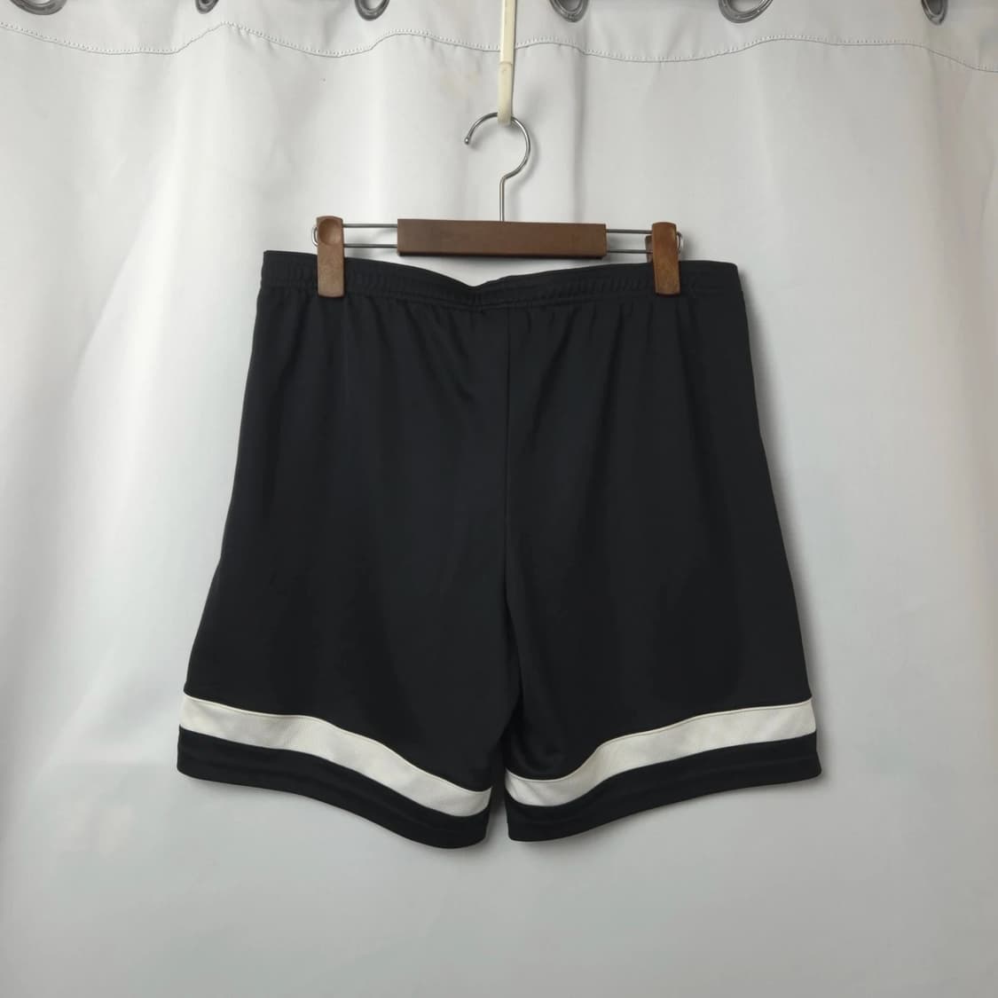 남 허리~36 나이키 블랙 스우시 밴딩 트레이닝 쇼츠 반바지 상품이미지3