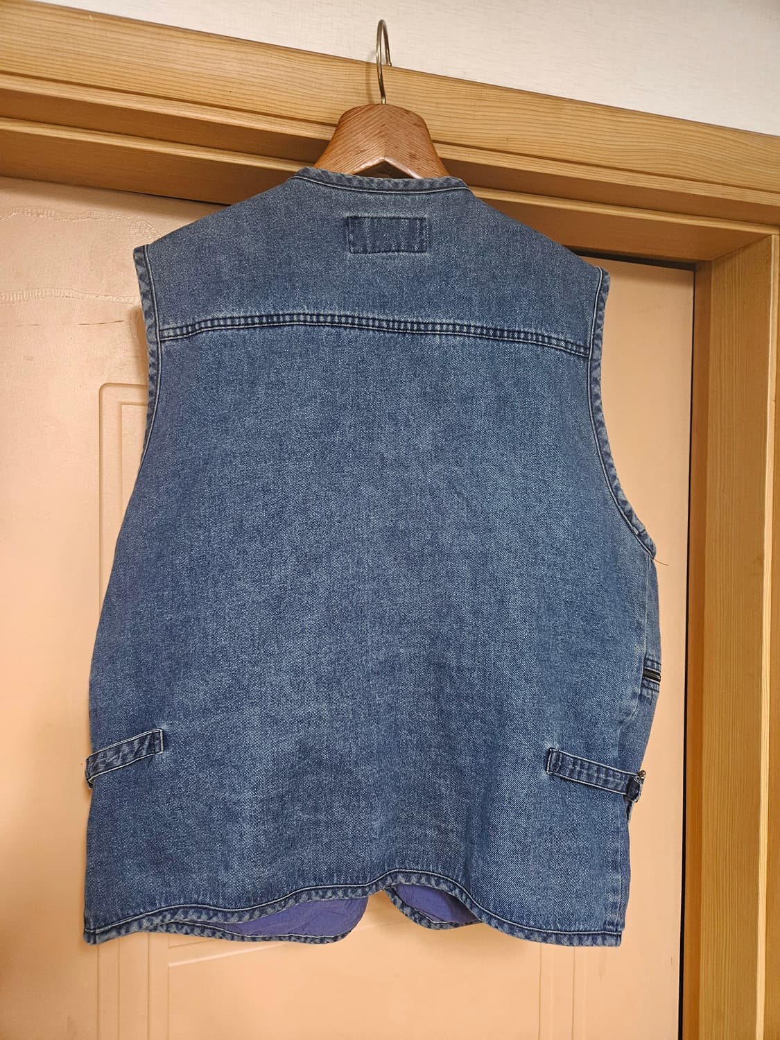 청조끼 데님베스트 상품이미지2