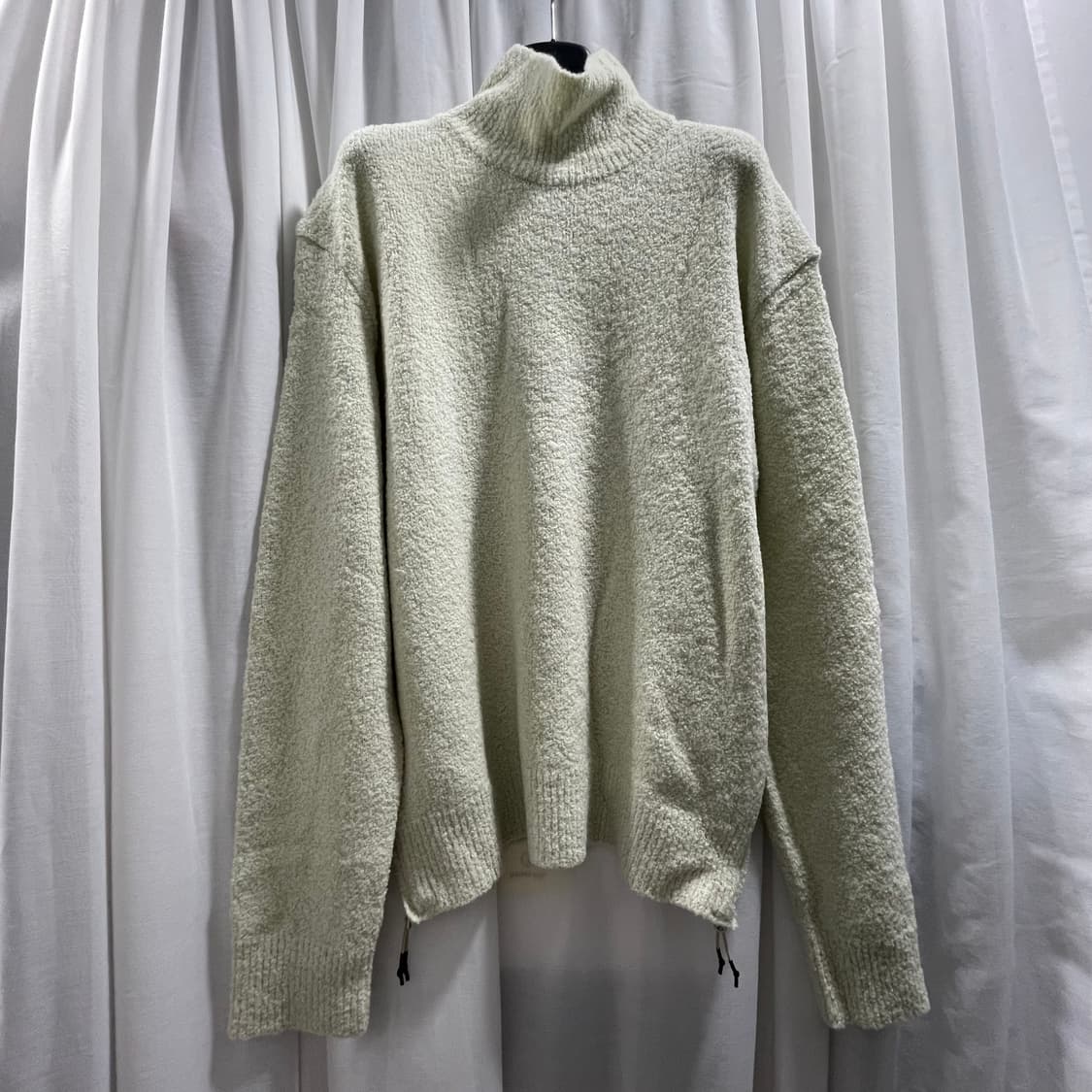 언어펙티드/ 사이드 지퍼 터틀넥 스웨터/ M 상품이미지7