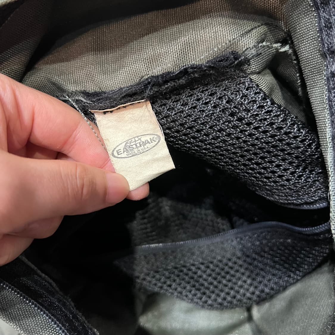 1990s Eastpak USA 이스트팩 리플렉티브 백팩 상품이미지6