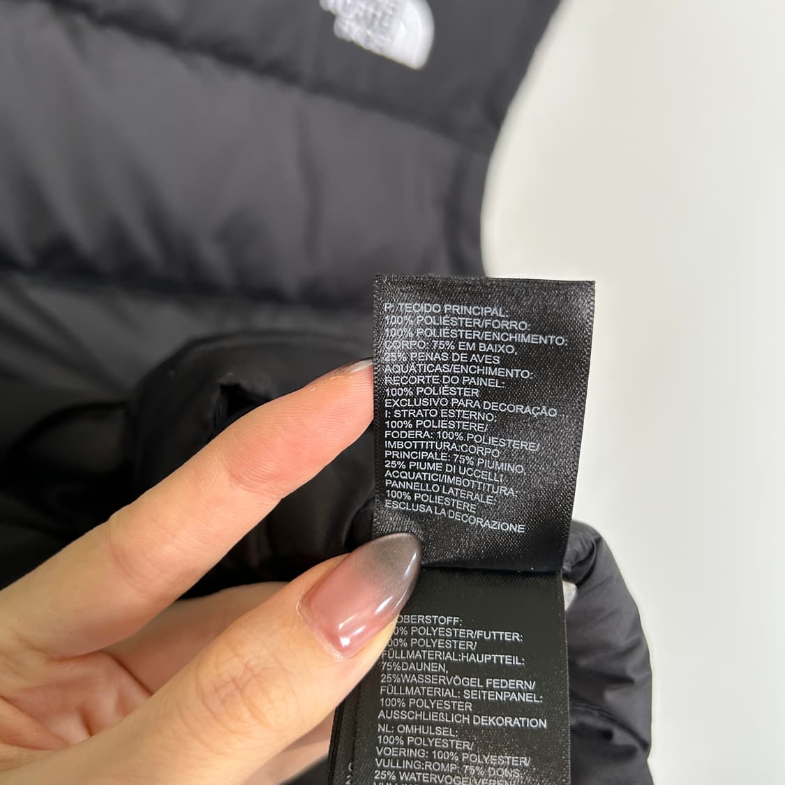 노스페이스 남성 오리털 패딩조끼 95 M  상품이미지6