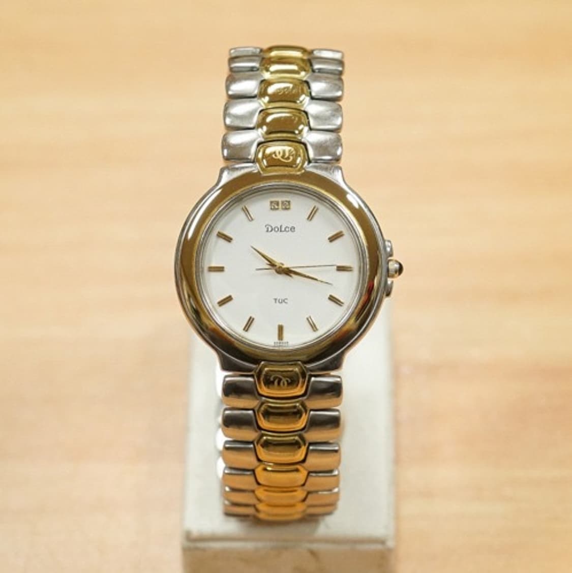 80s 세이코 돌체 tuc 콤비 쿼츠 시계 상품이미지1