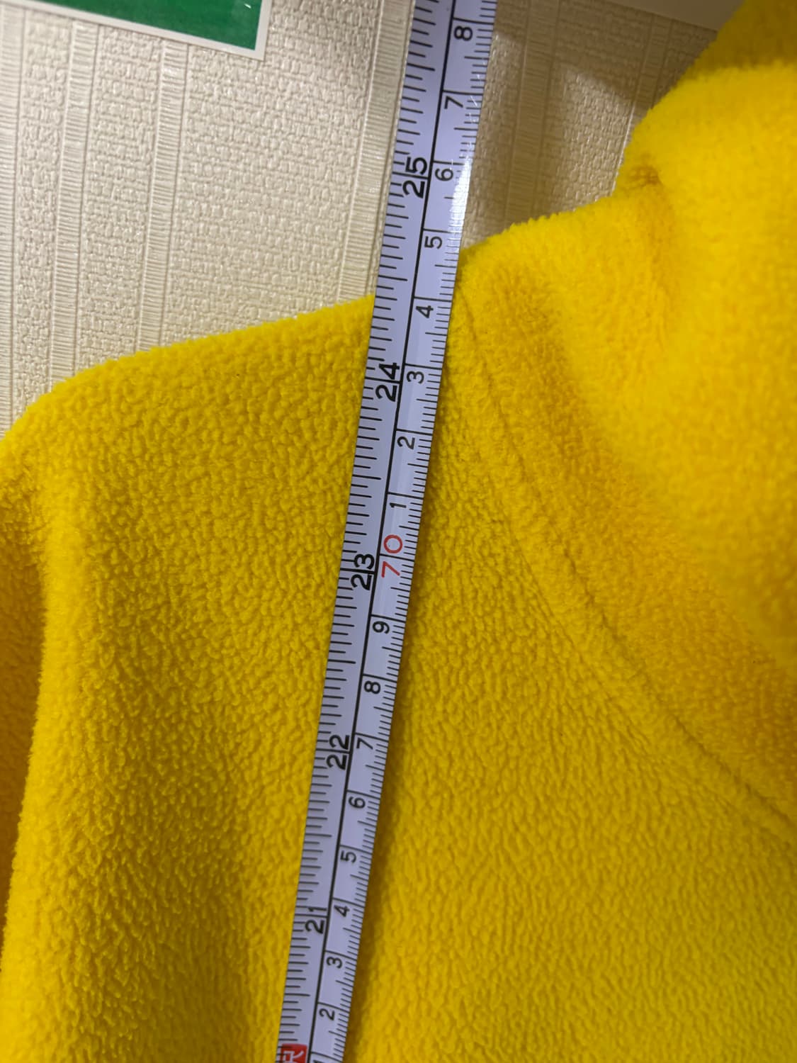 I AM NOT A HUMANBEING 반집업 후리스 L사이즈 상품이미지6