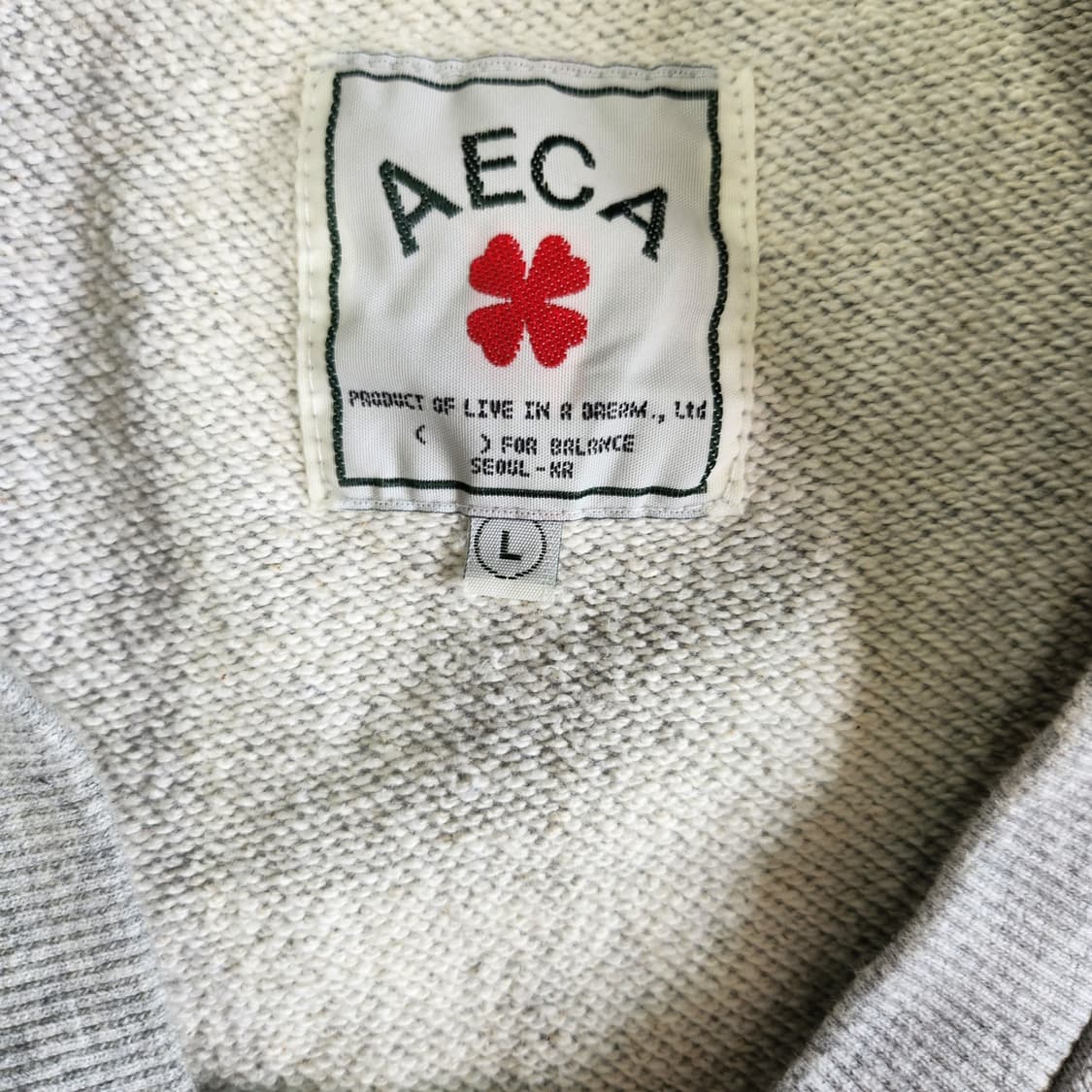 AECA 맨투맨  상품이미지2