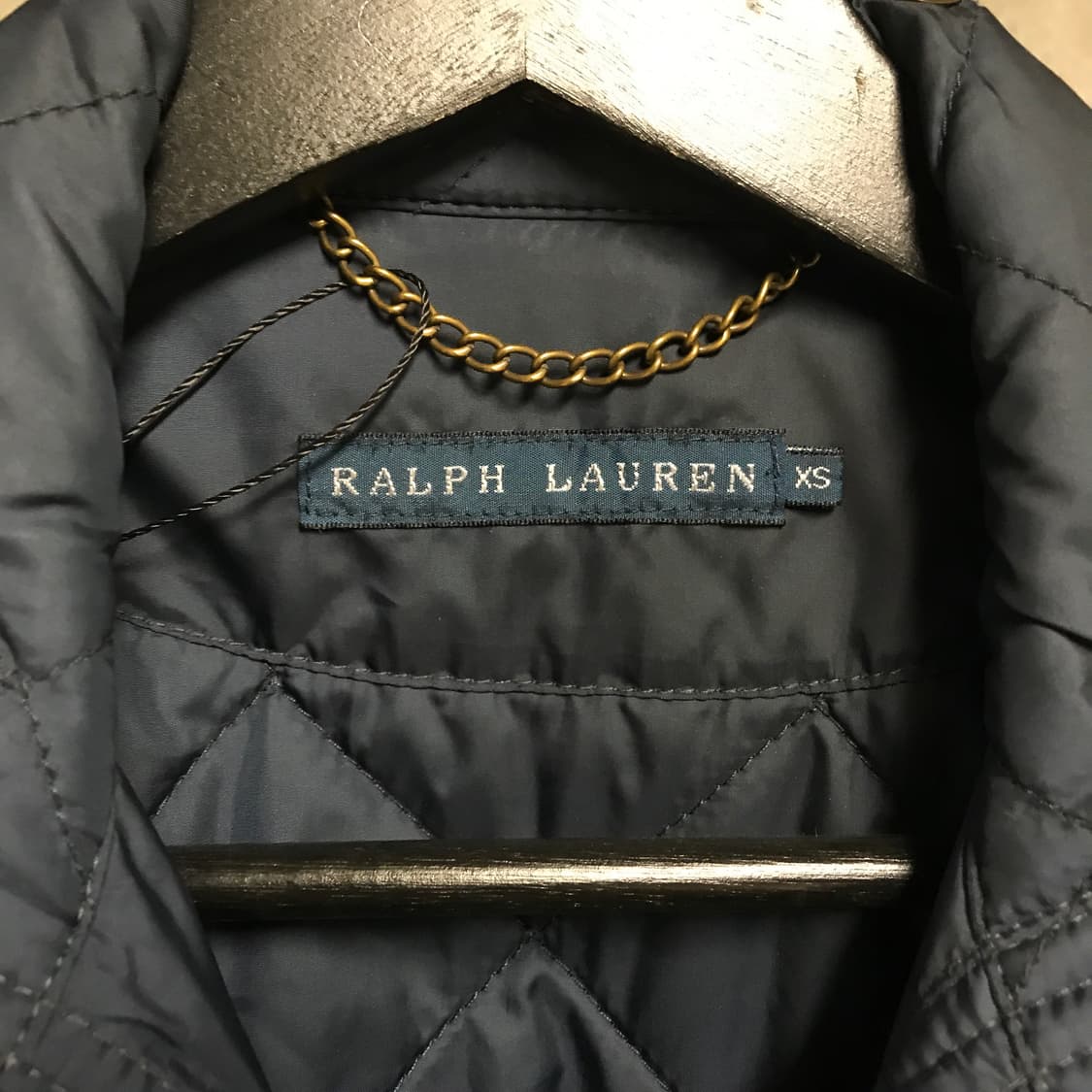 폴로 랄프로렌 퀄팅 자켓 네이비 XS(W) 상품이미지4