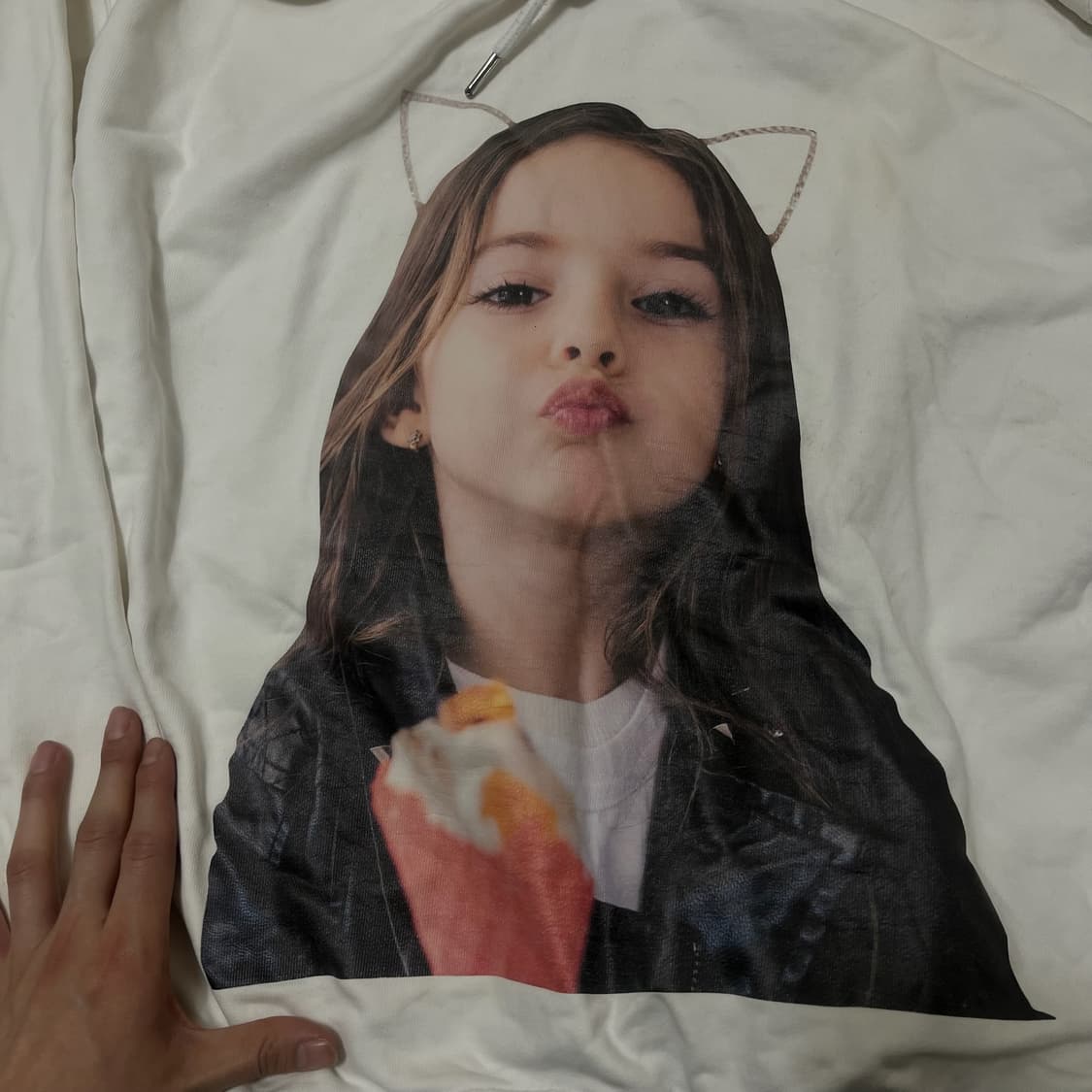 아크메드라비 베이비 빅로고 후드티 2사이즈  상품이미지3