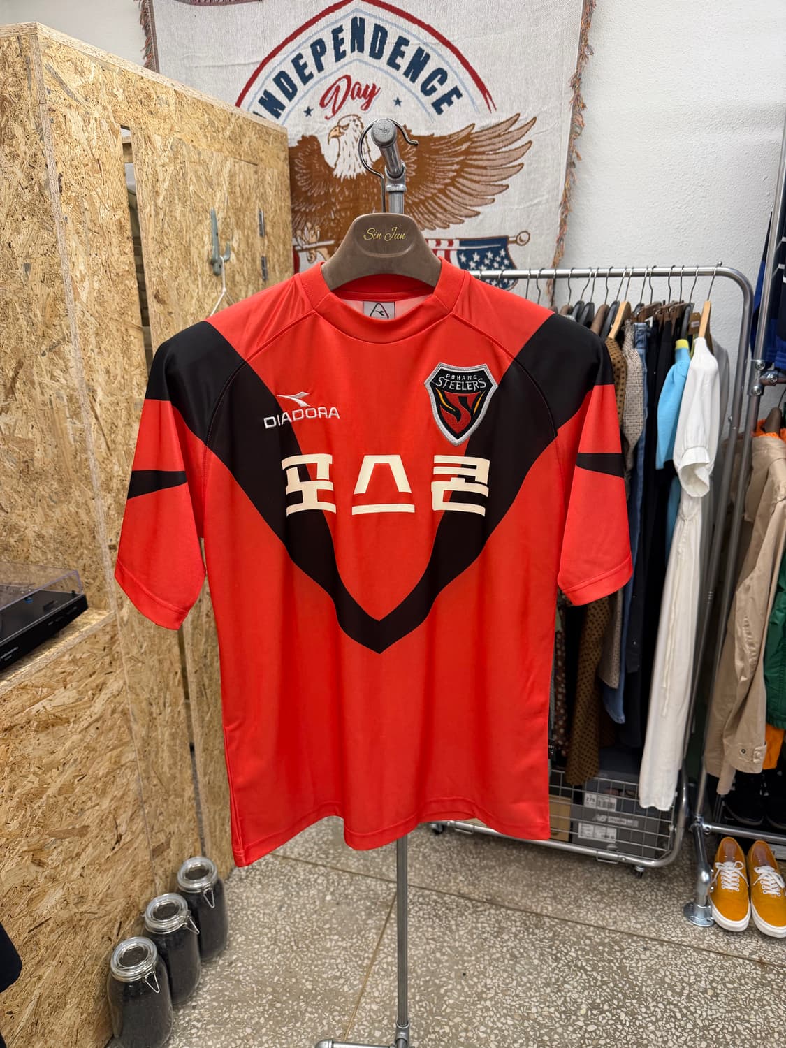 2002 디아도라 포항 스틸러스 유니폼 상품이미지2