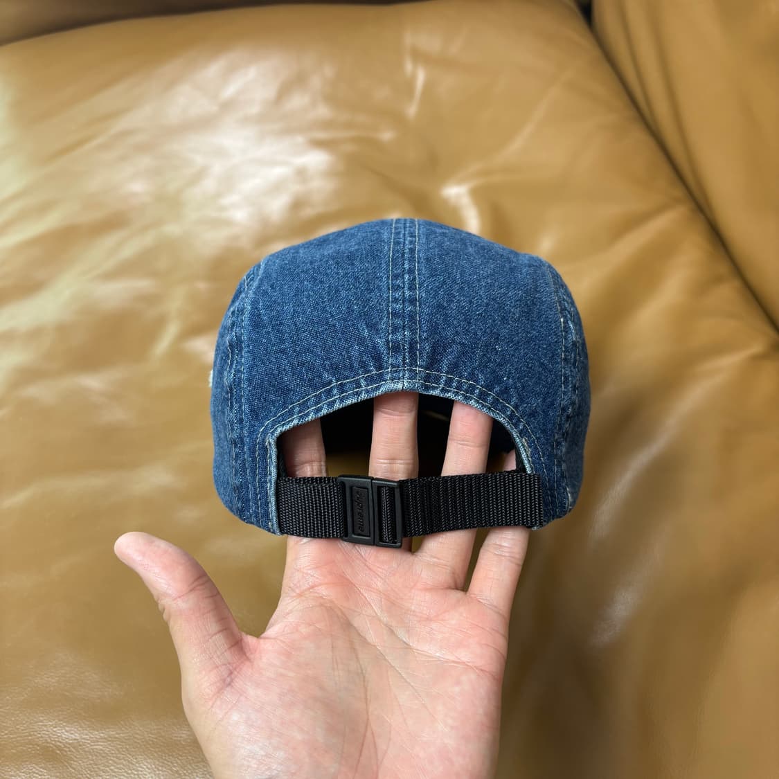 Supreme 슈프림 워시드 데님 캠프캡 모자 (Washed Denim) 상품이미지7
