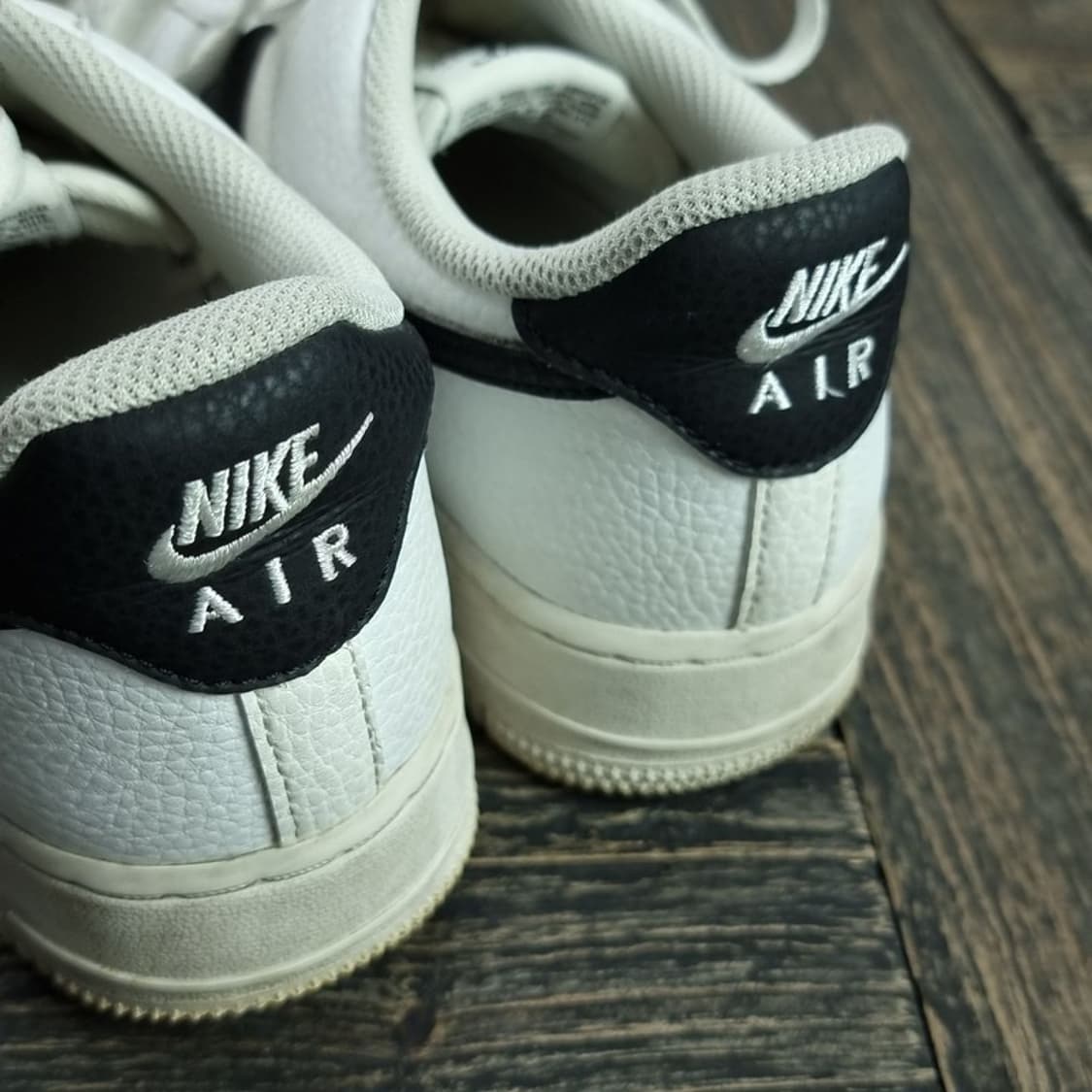 [나이키] 에어포스 1 로우 화이트 블랙 M18175 상품이미지7