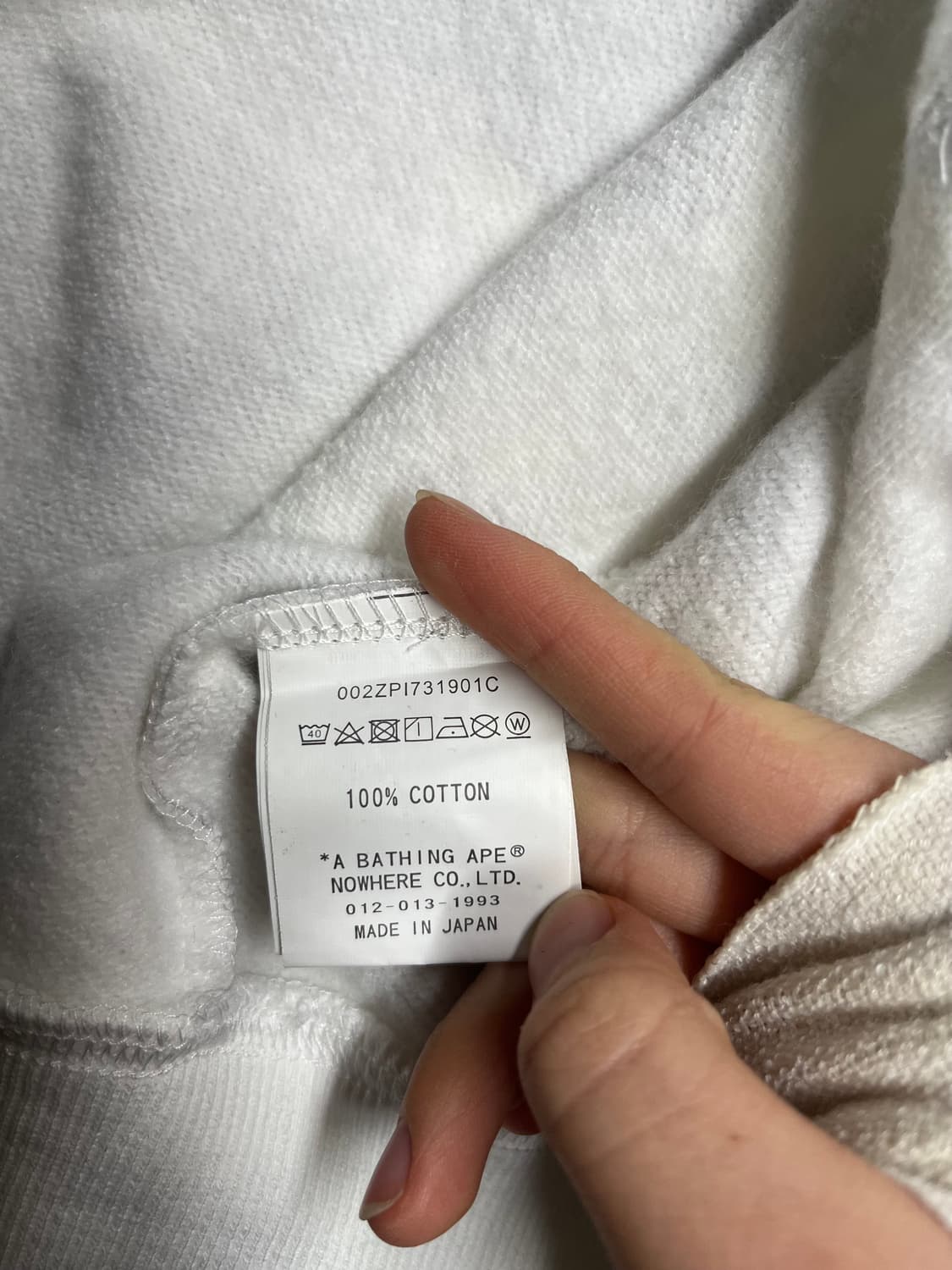 베이프 백계 샤크후드 상품이미지5