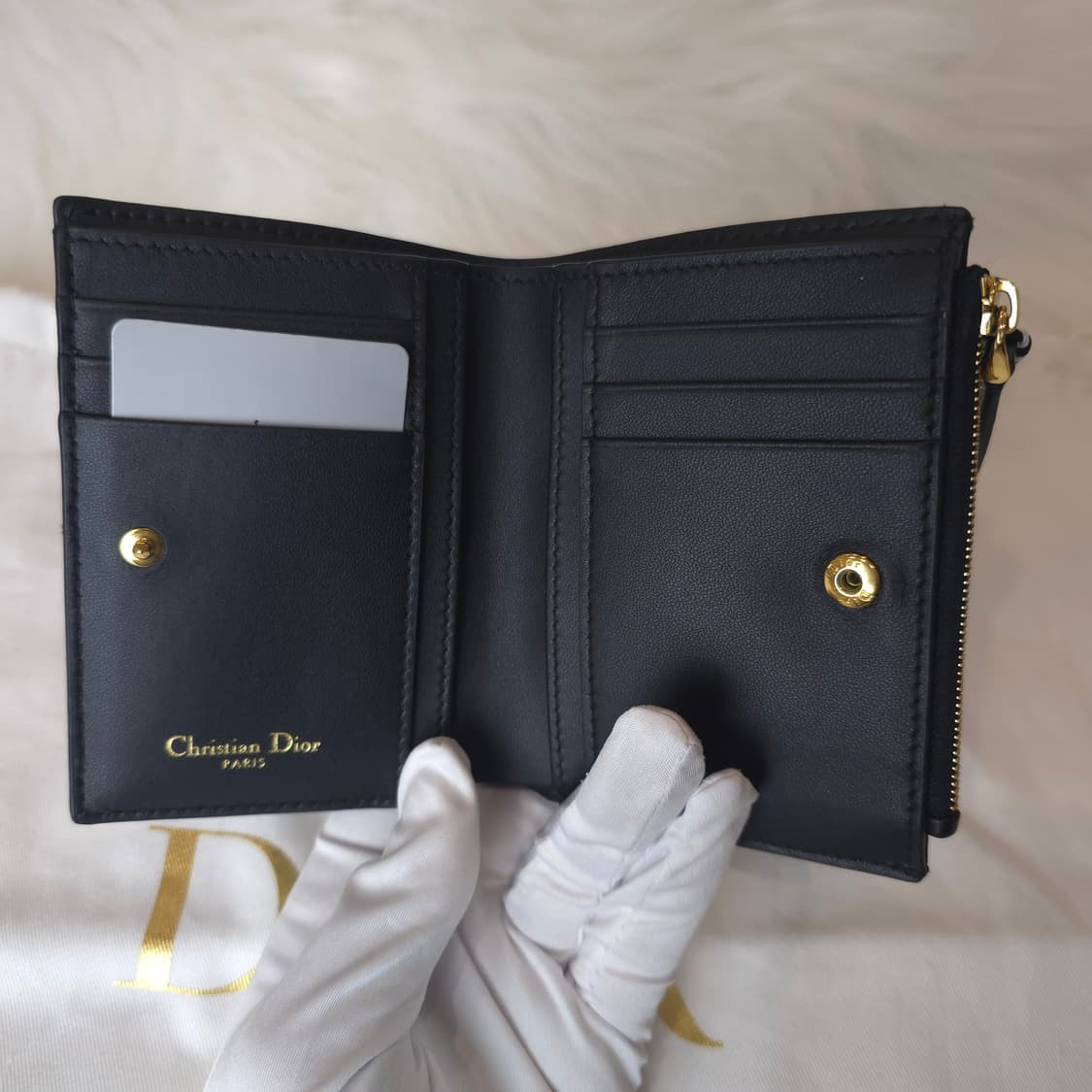 [중고/정품] 디올 까로 달리아 지갑 상품이미지5