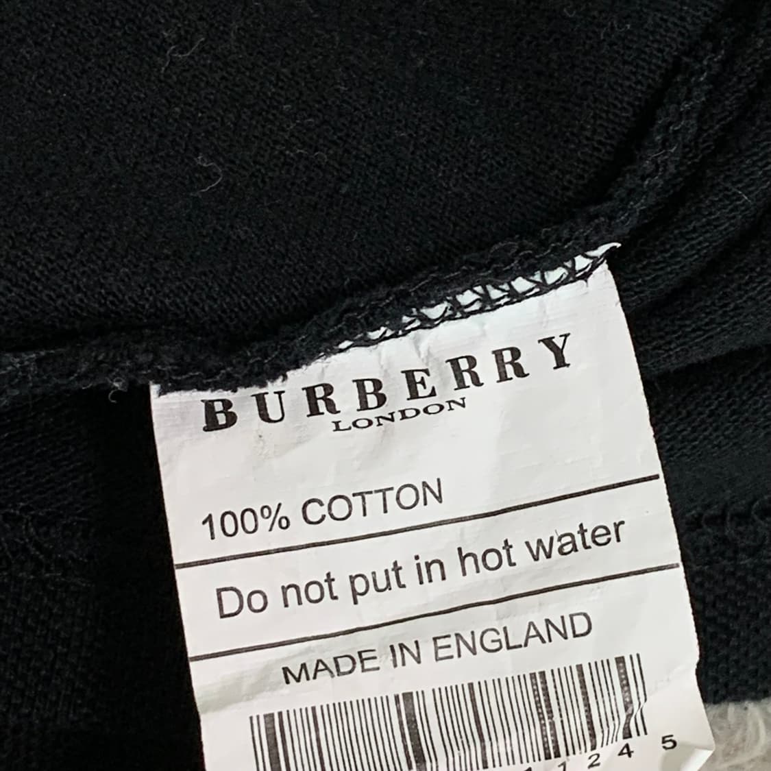 버버리 긴팔 카라티 (여M) 상품이미지4