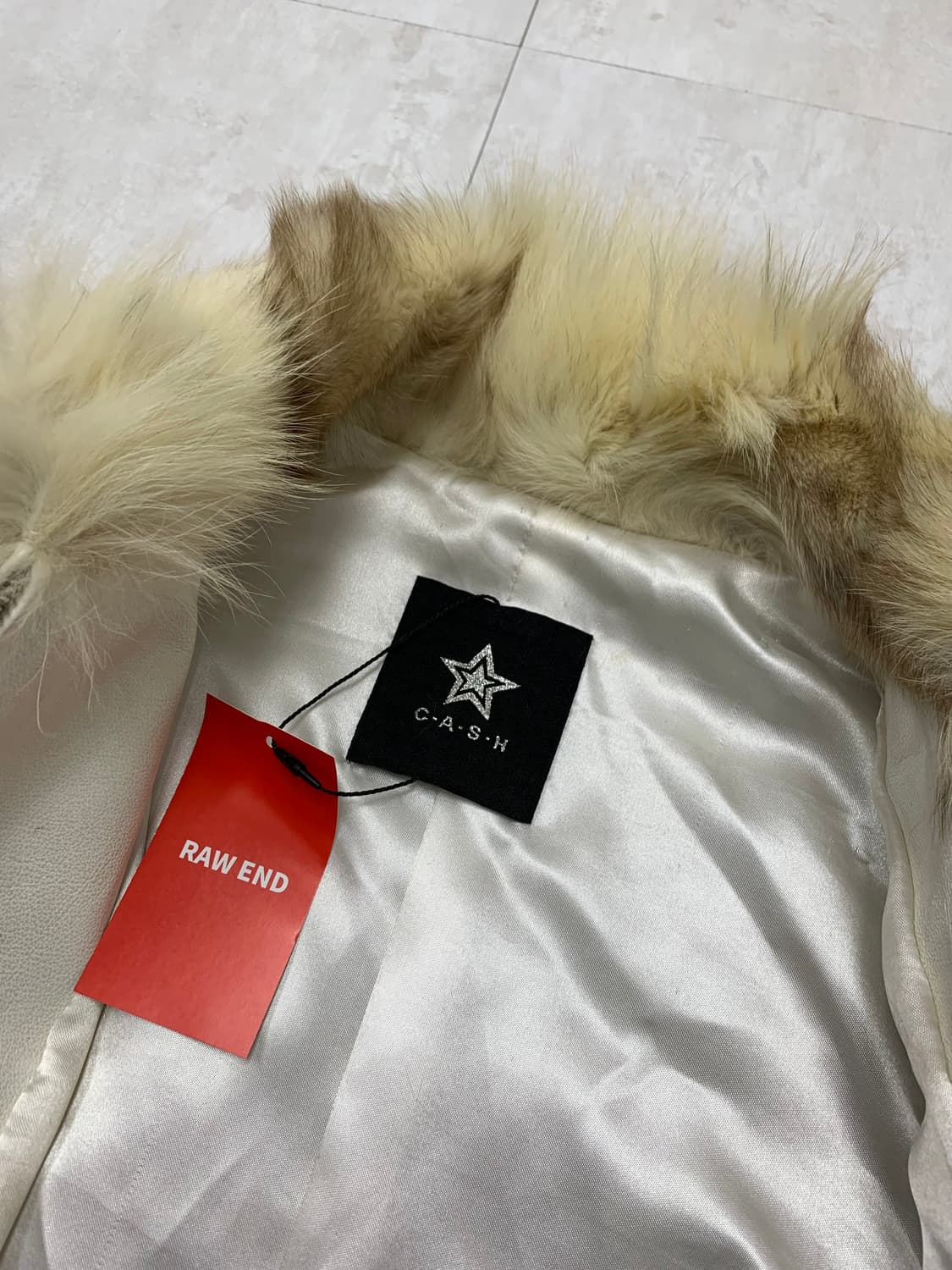 베이지 폭스 퍼 자켓 #07 상품이미지3