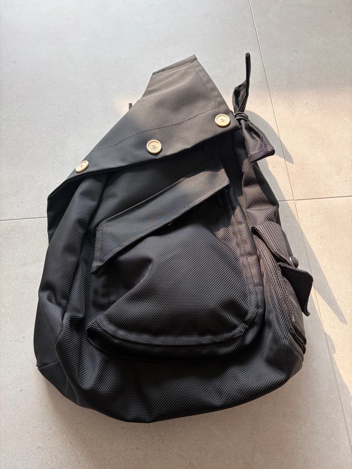 라프시몬스 이스트팩 단추 슬링백 상품이미지1