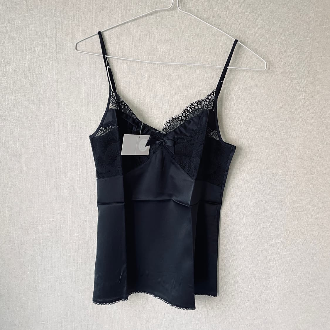 디올 블랙 레이스 케미솔 슬립 새상품 상품이미지1