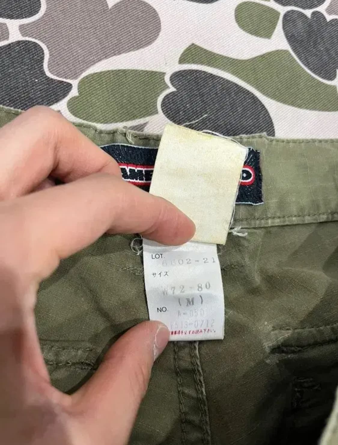 AMERICANINO 립스탑 버뮤다 카고 쇼츠 반바지 상품이미지6