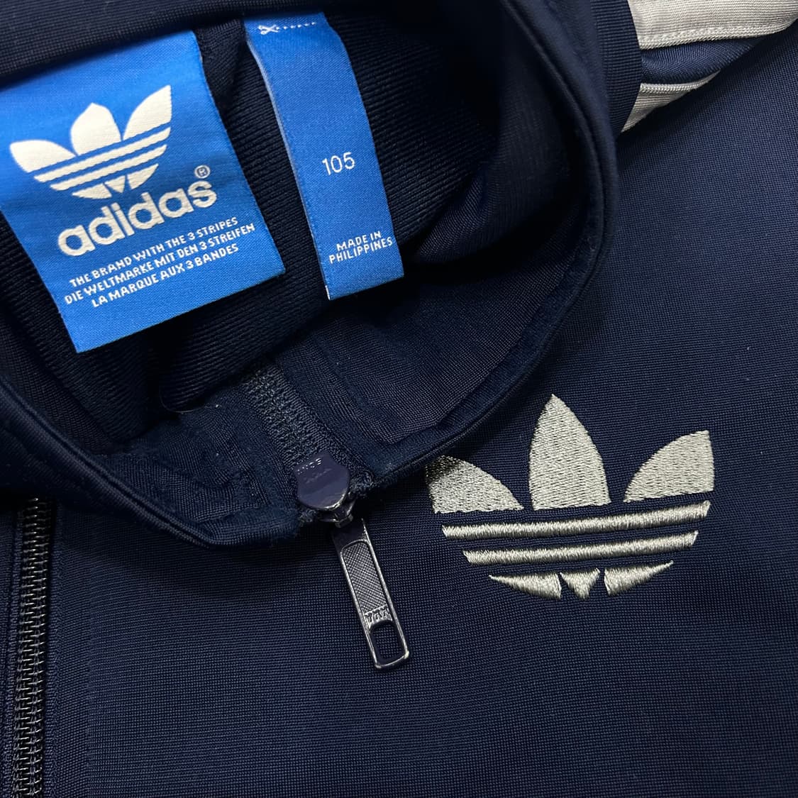 [XL]아디다스 파이어버드 트랙탑/네이비그레이 상품이미지5