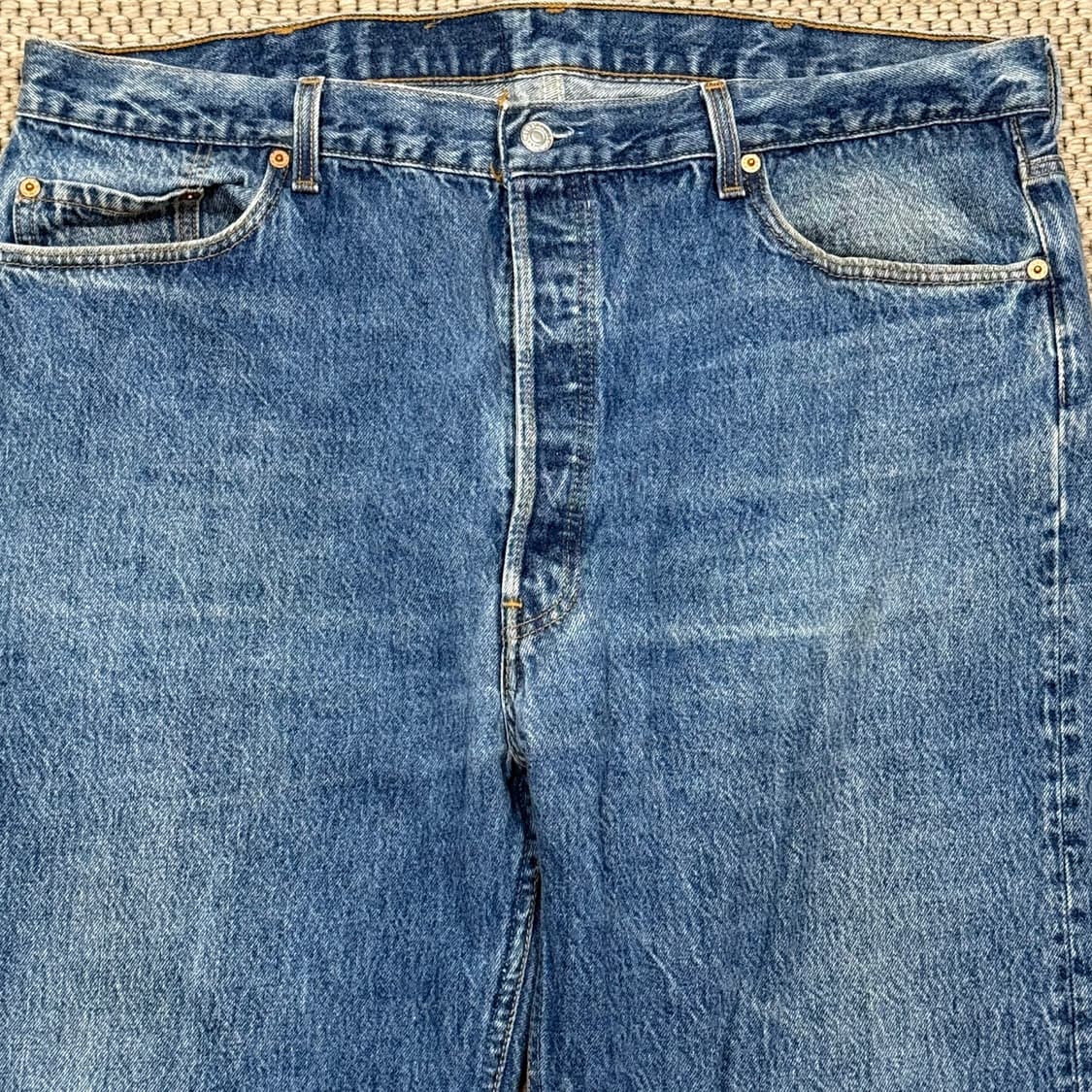 리바이스 501 90s USA levis 빈티지 구제 청바지 워싱 상품이미지1