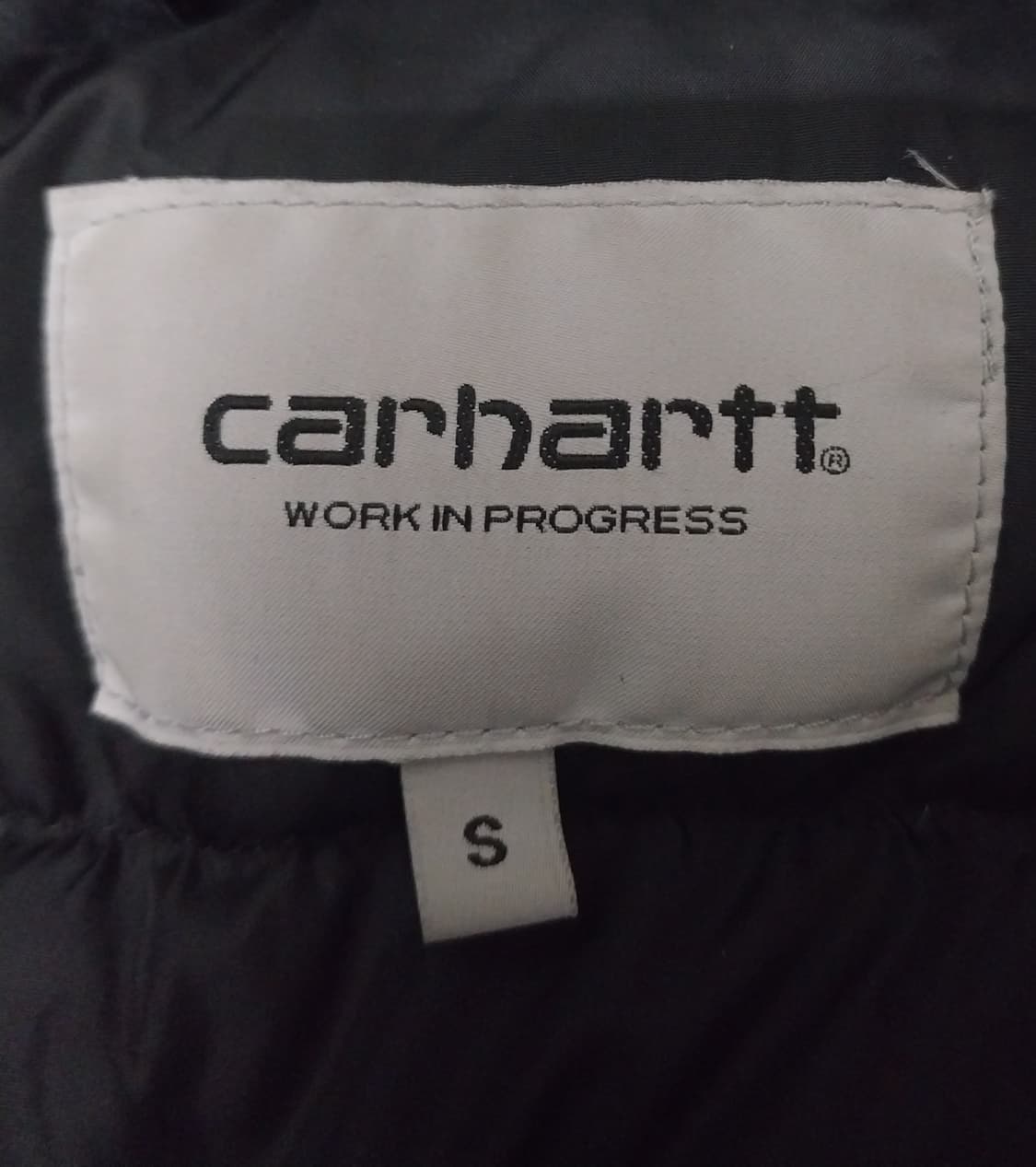 칼하트 블랙 후드 패딩 S (크게나옴) 상품이미지9