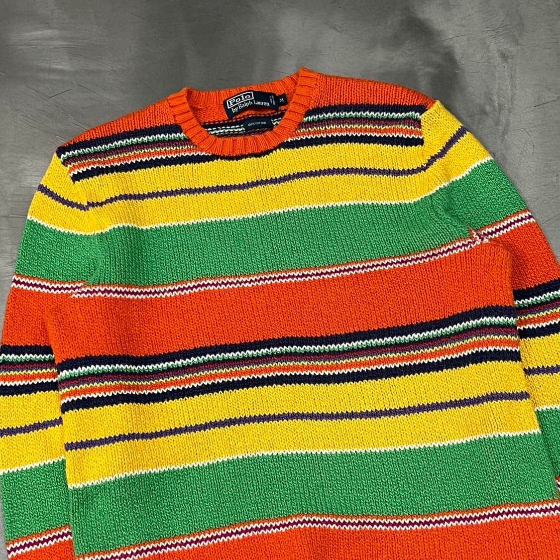  폴로랄프로렌 멀티컬러 스트라이프 니트 y16069 상품이미지3