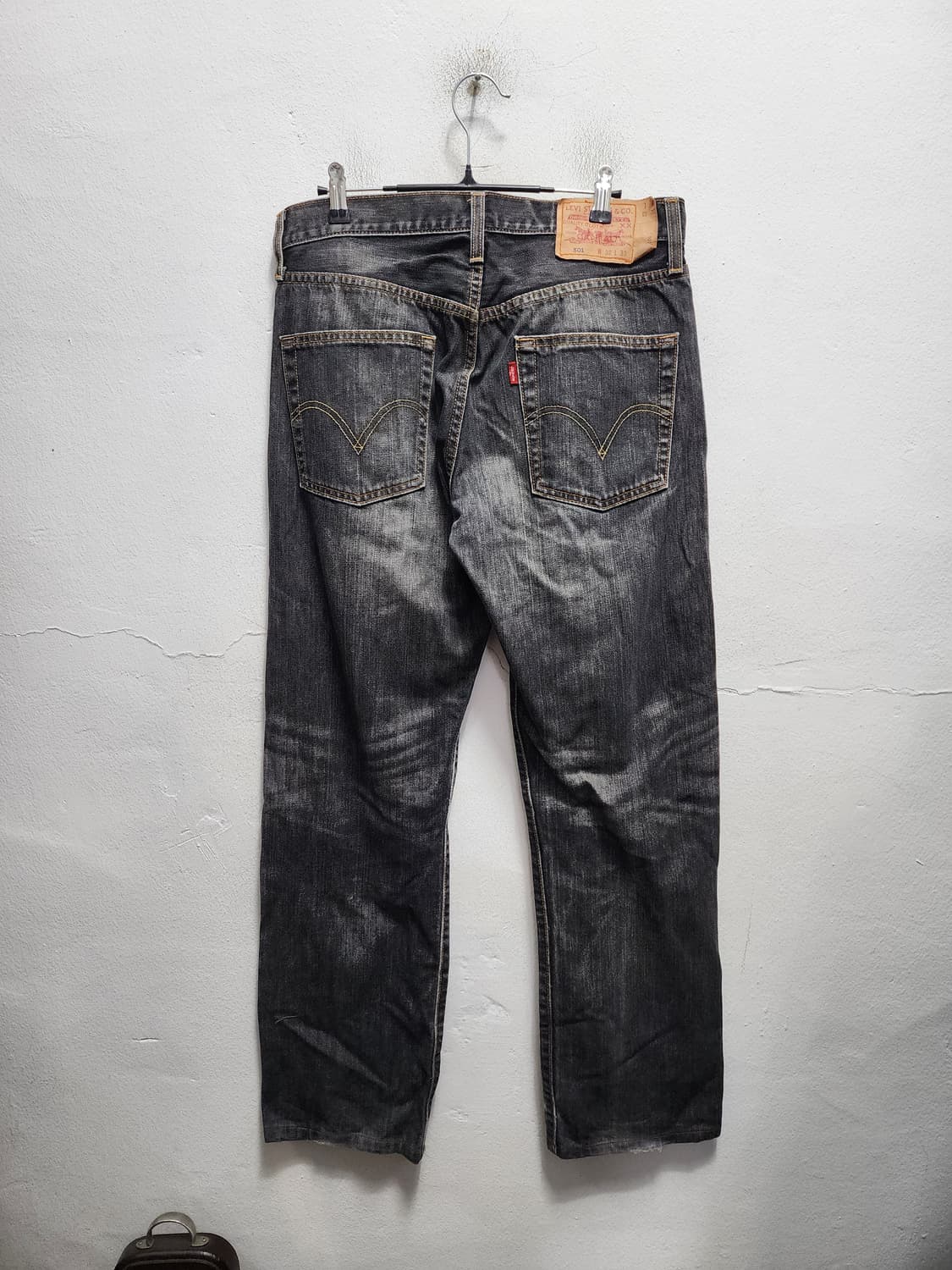 리바이스 501 빈티지 흑청 블랙진 상품이미지1