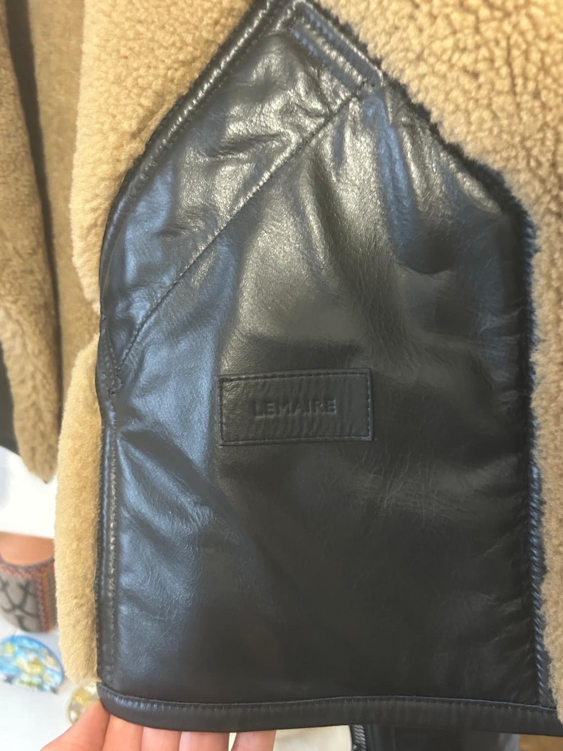 르메르/25fw시어링 무스탕/M 상품이미지6