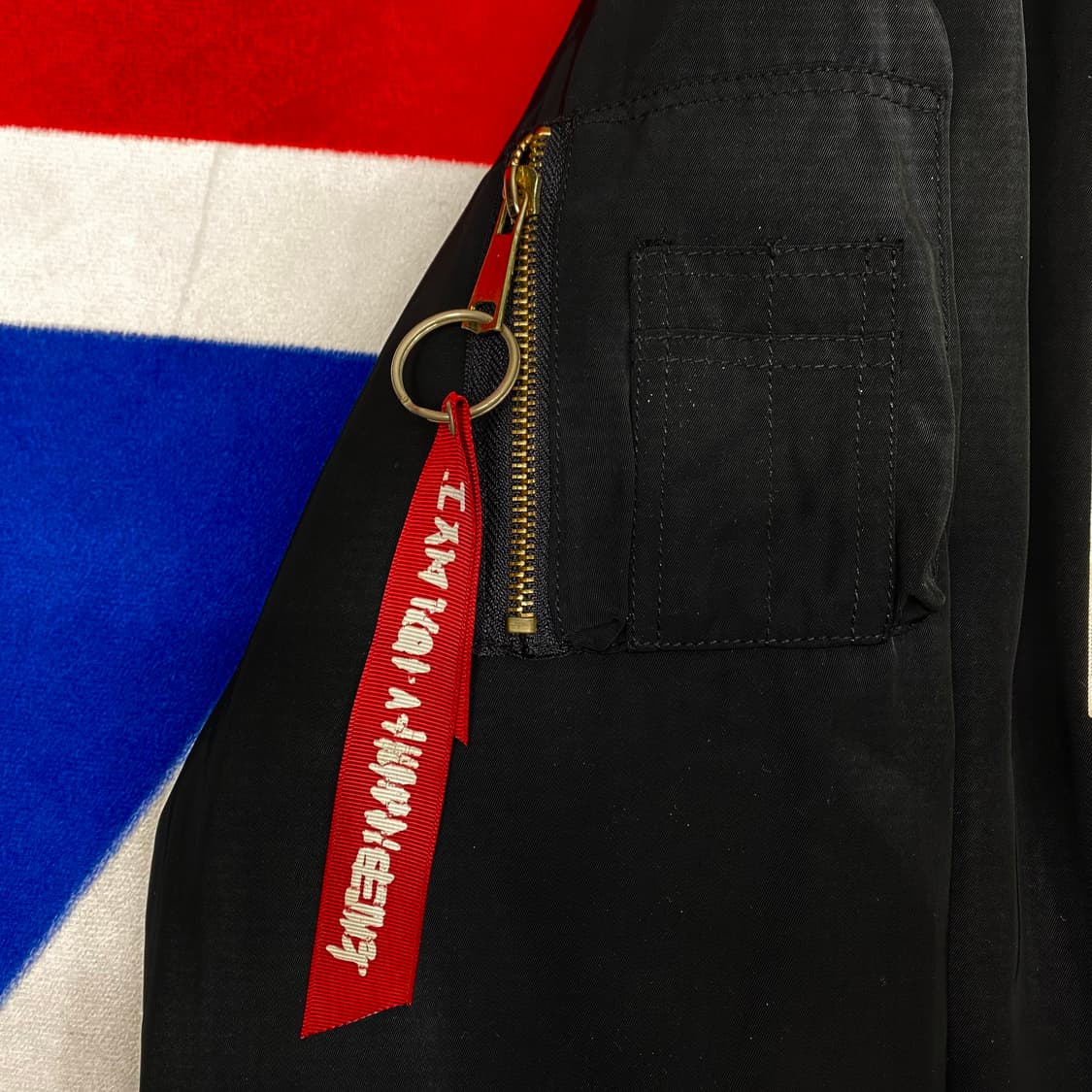 아이엠낫어휴먼비잉 MA-1 자켓 XL  상품이미지3