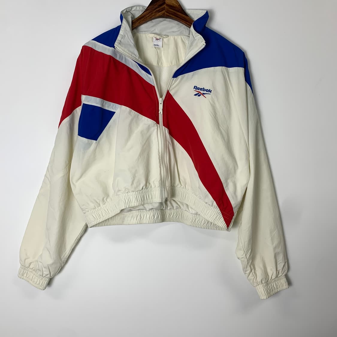 리복 올드스쿨 크롭 바람막이 자켓 상품이미지2