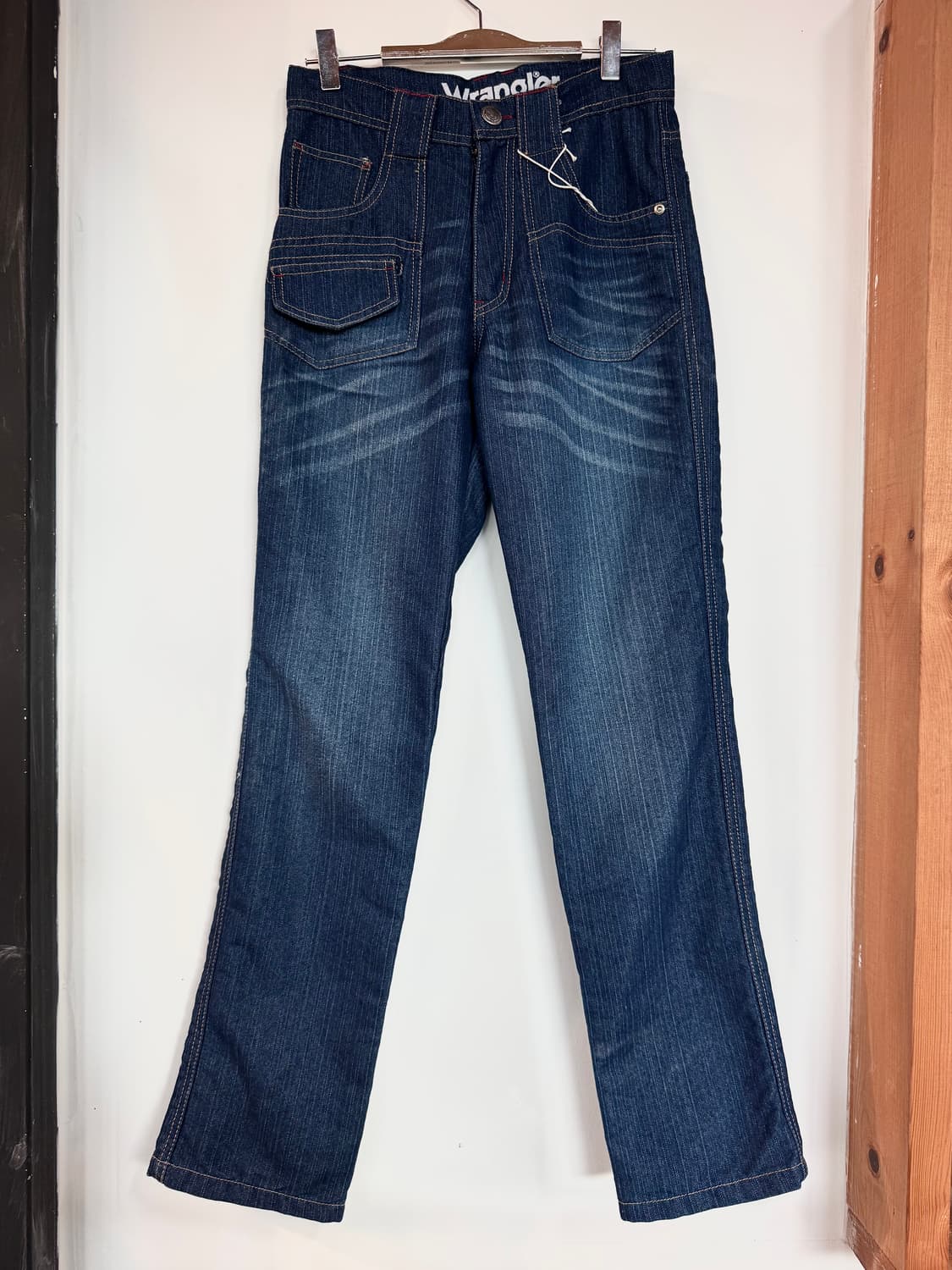 Wrangler 재팬 포켓 디테일 데님 팬츠 상품이미지1