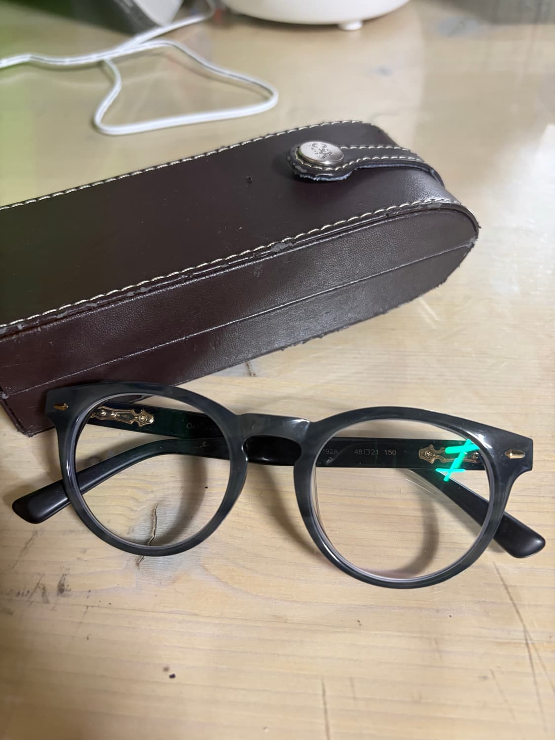 O&X newyork 아넬형 안경테 상품이미지1