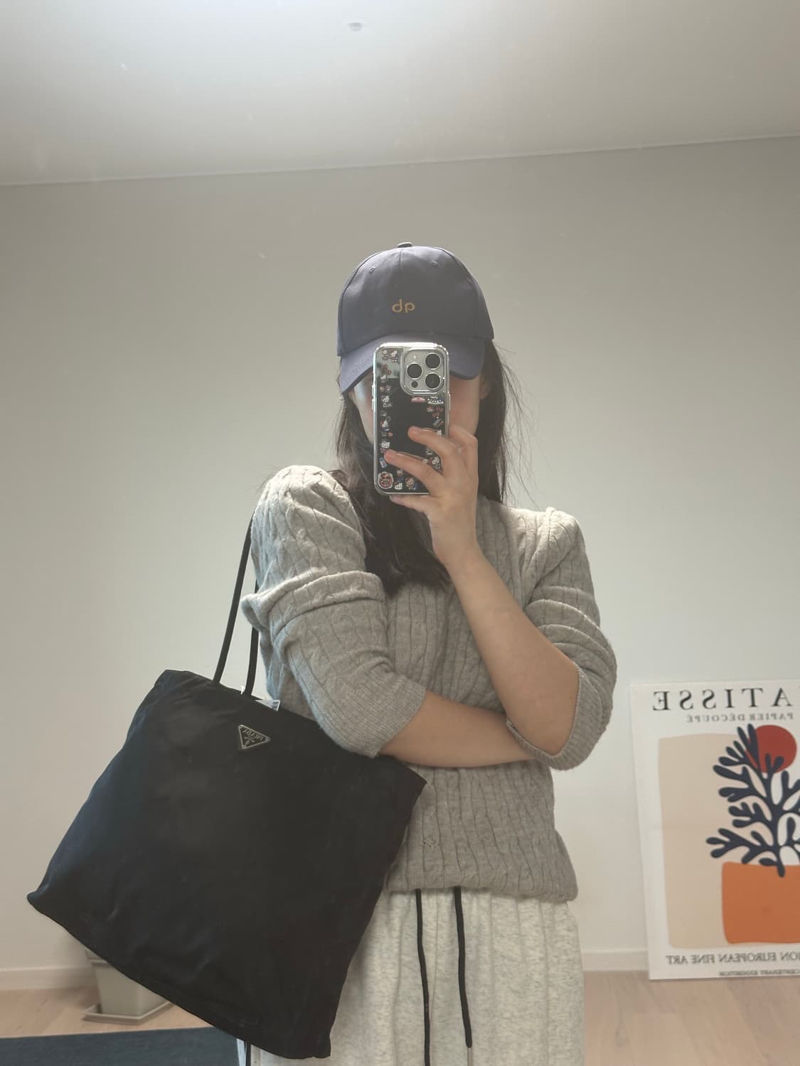 프라다 정품 포코노 나일론 숄더백 보부상백 상품이미지5