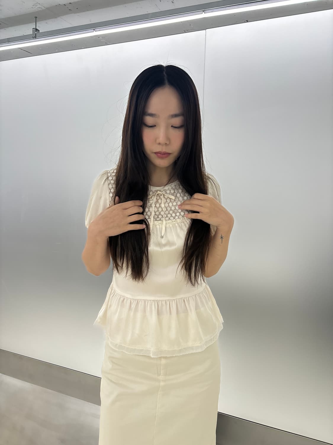Courreges silk blouse 상품이미지7